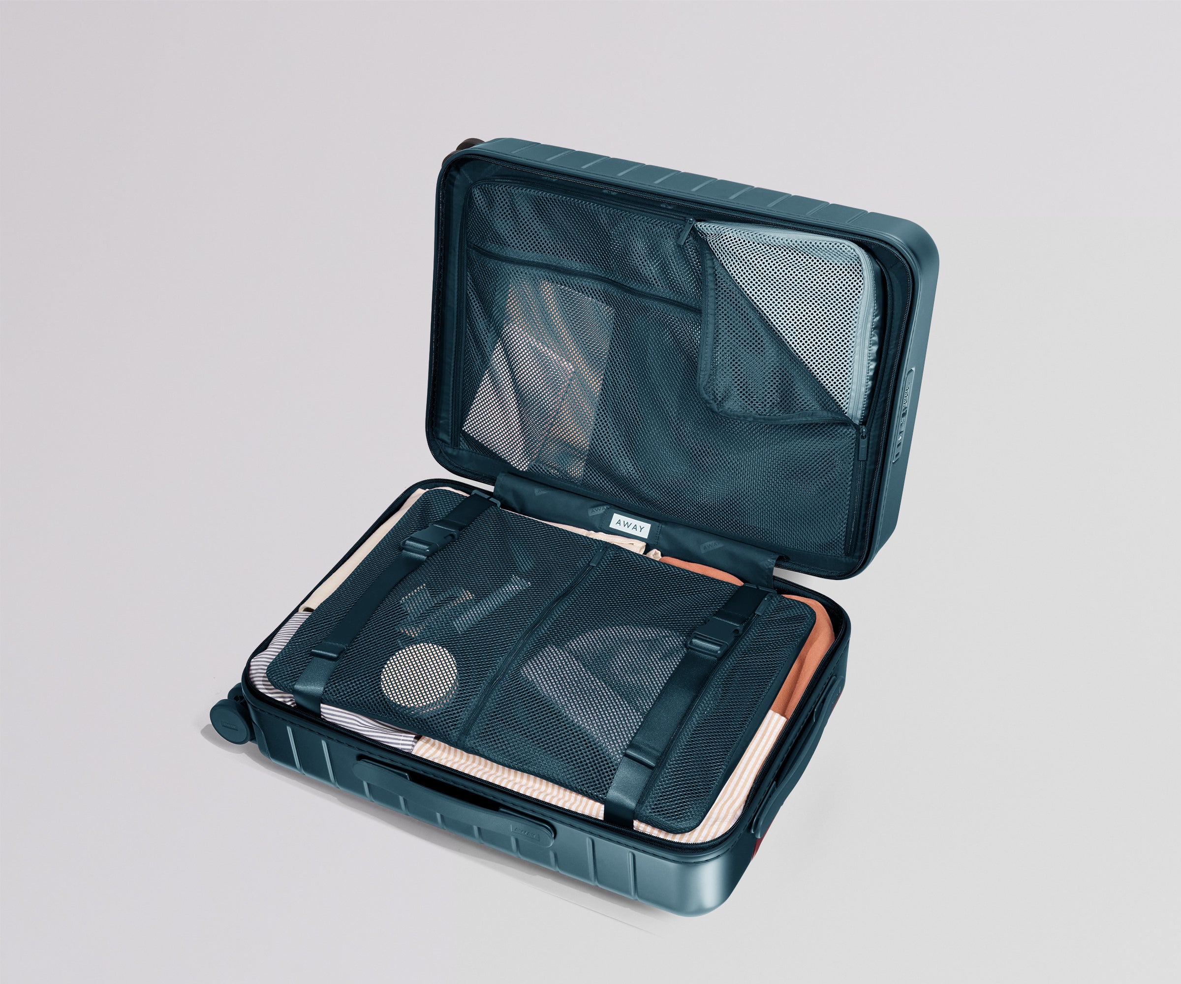 away-the-carry-on-valise-cabine-stormy-teal-bleu-sarcelle image 3