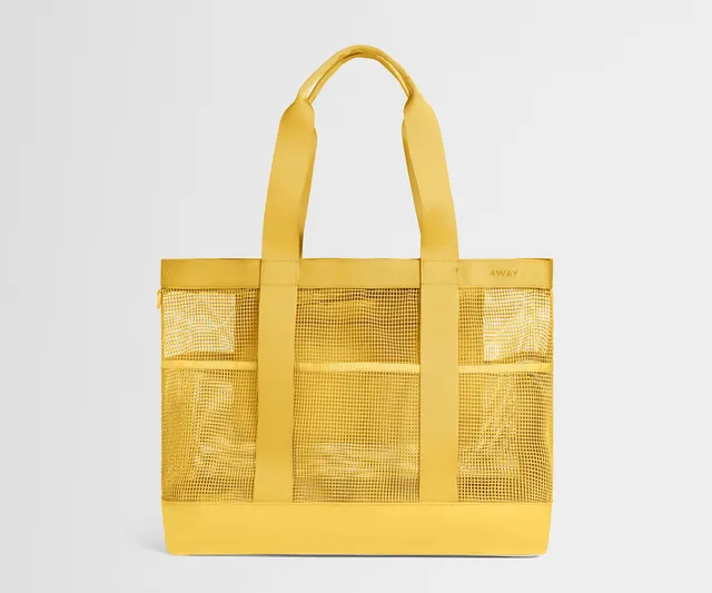 away-beach-tote-sac-cabas-plage-bleu-sable-r-sistant image 1