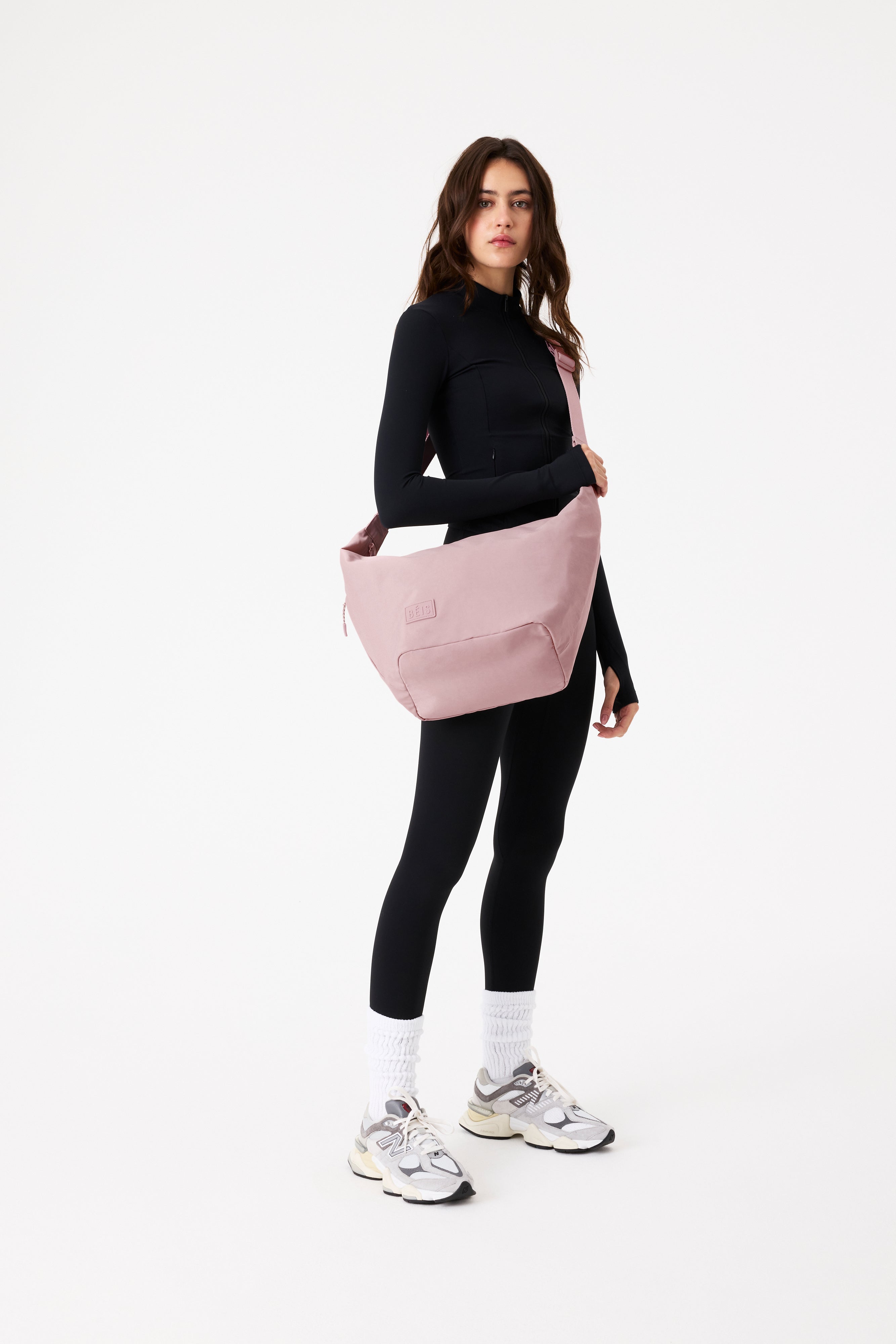 beis-crescent-catchall-sac-bandouli-re-atlas-pink-coton-lavable image 6
