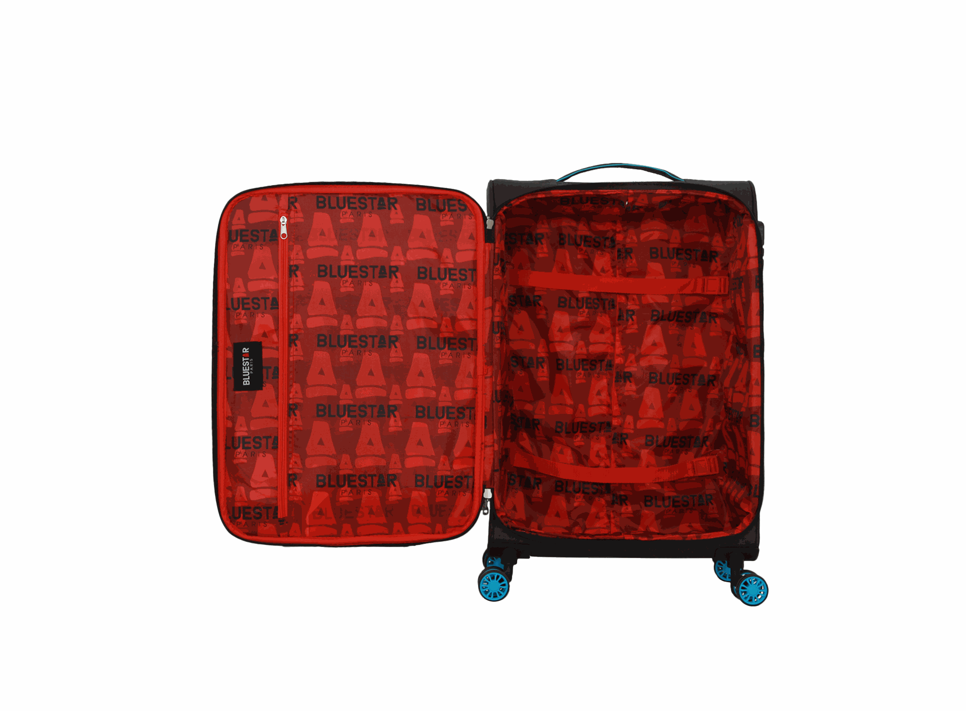 bluestar-concorde-valise-cabine-souple-bleu-polyester image 6