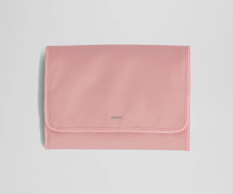 away-organizer-pochette-bijoux-flamingo-pink-rose-voyage image 1
