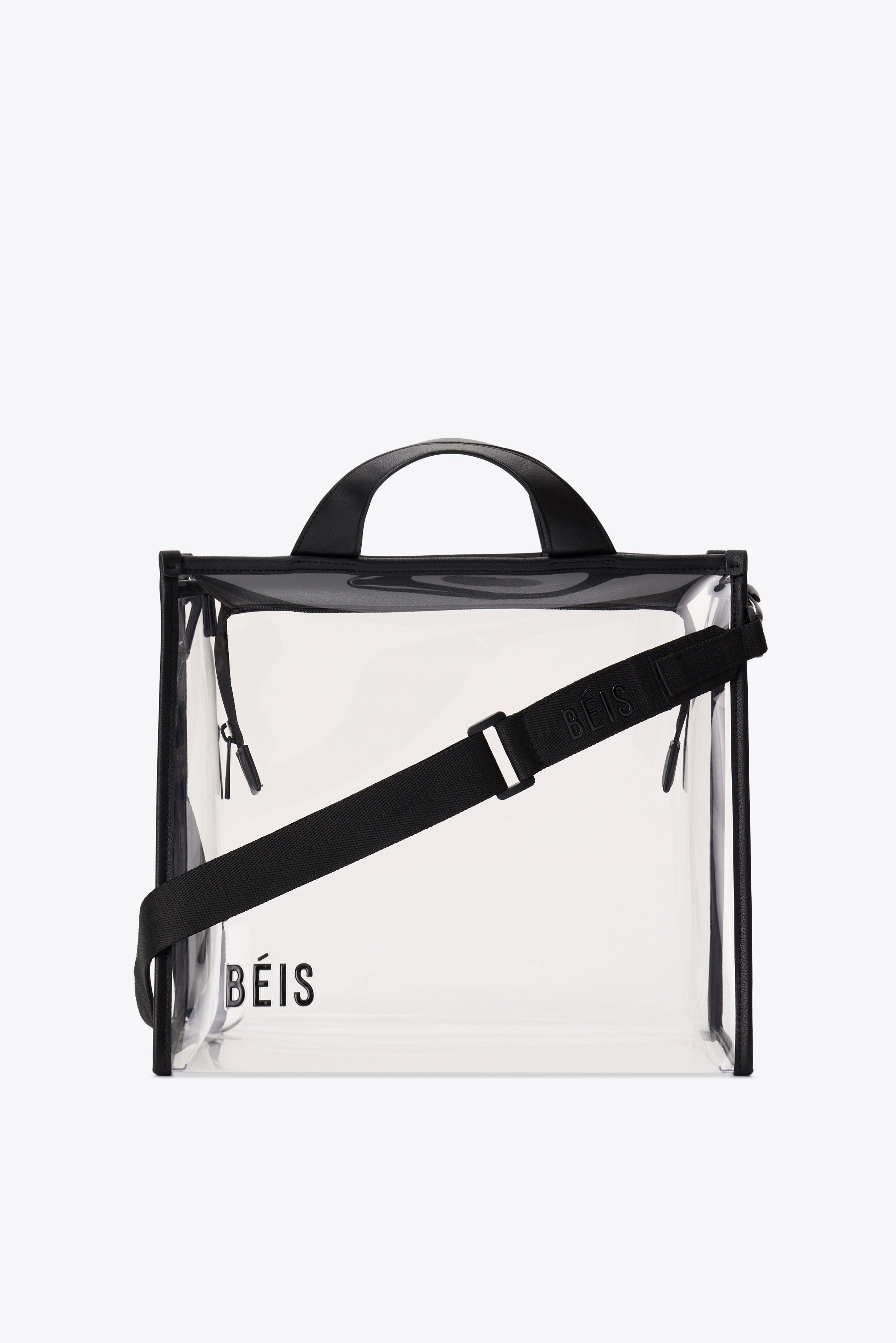 beis-stadium-tote-sac-transparent-noir image 5