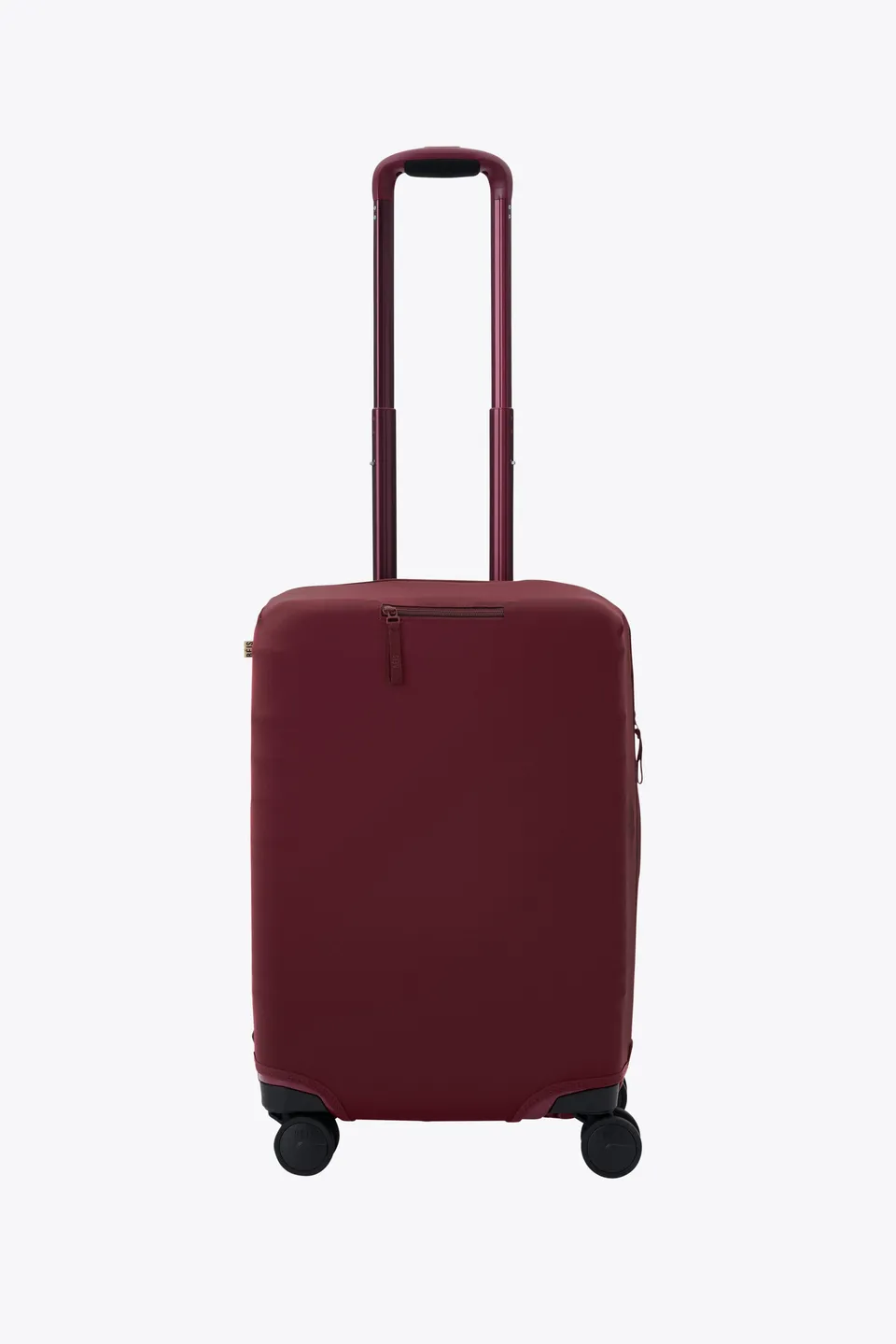 beis-carry-on-housse-valise-cabine-bordeaux image 1