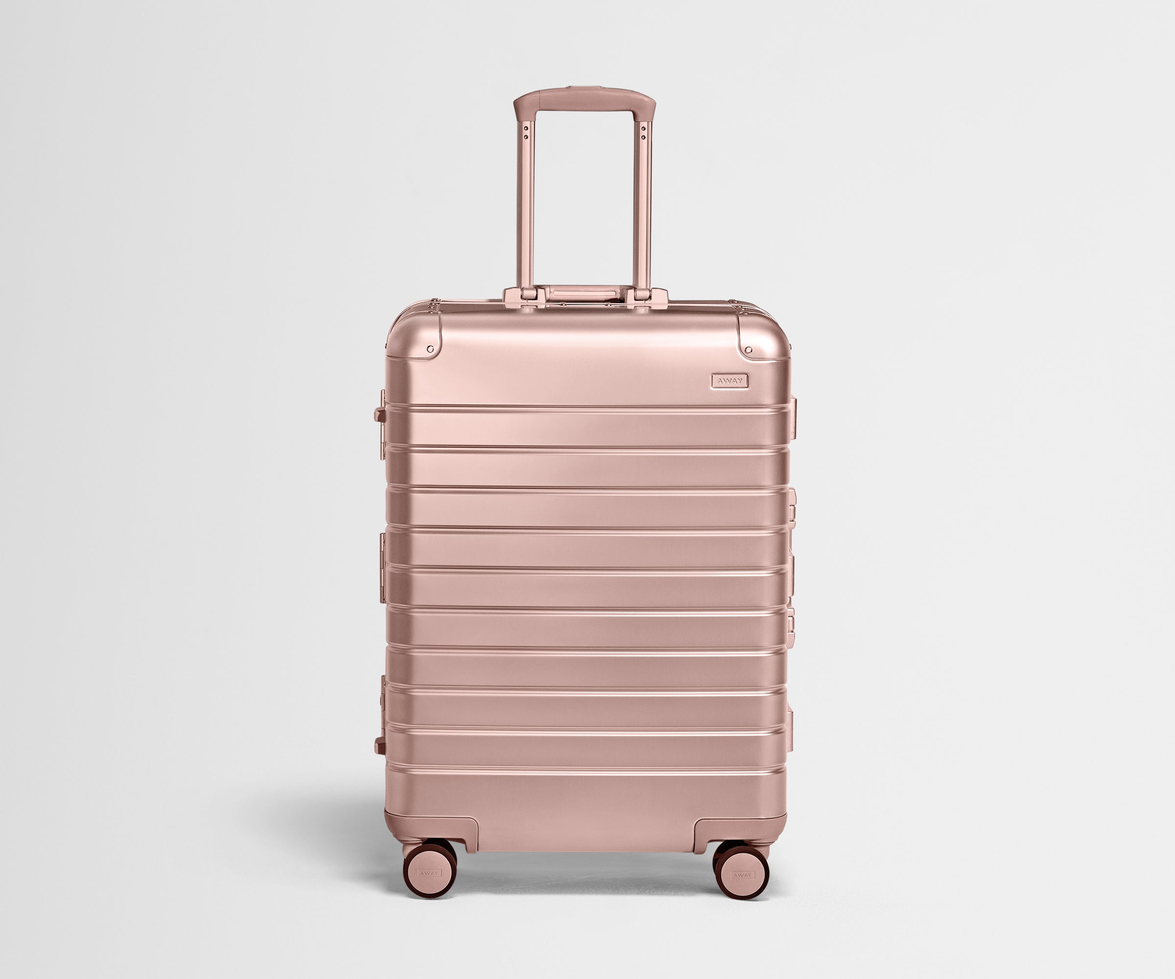 away-medium-valise-soute-aluminium-rose-gold-rigide image 1