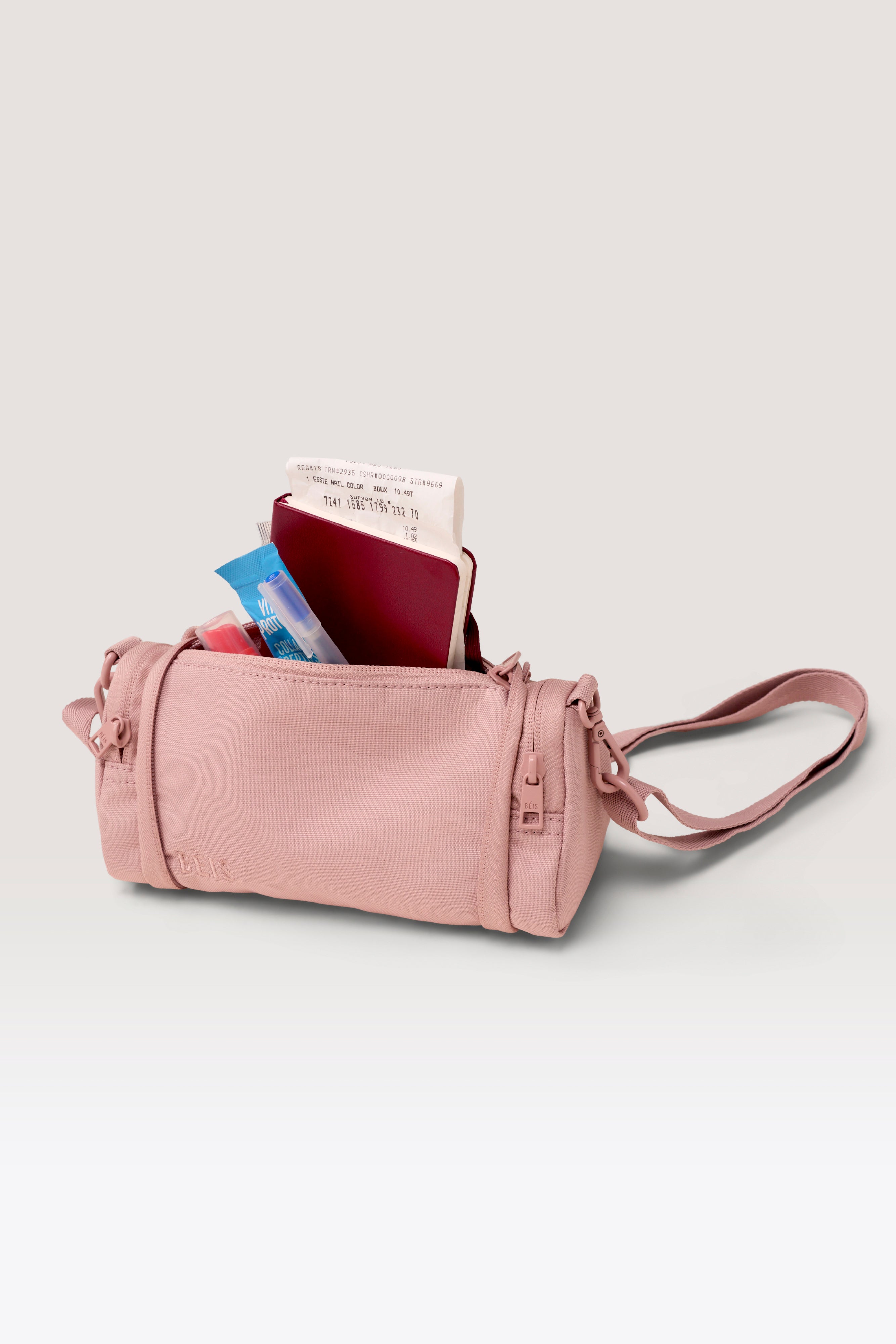 beis-crossbody-charm-mini-sac-bandouli-re-rose-extensible image 2