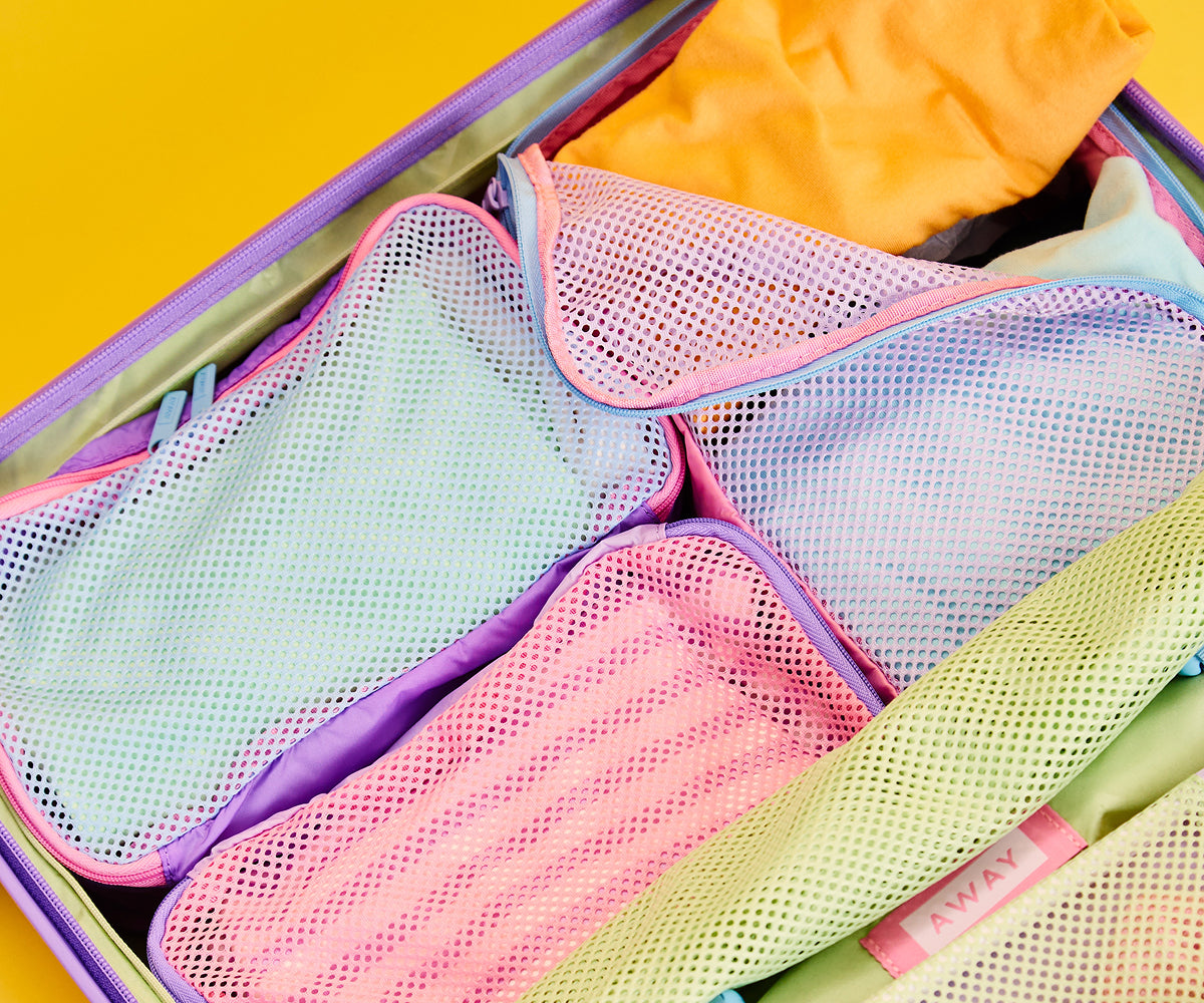 away-kids-packing-cubes-cubes-rangement-enfant-spring-mix-x3 image 4