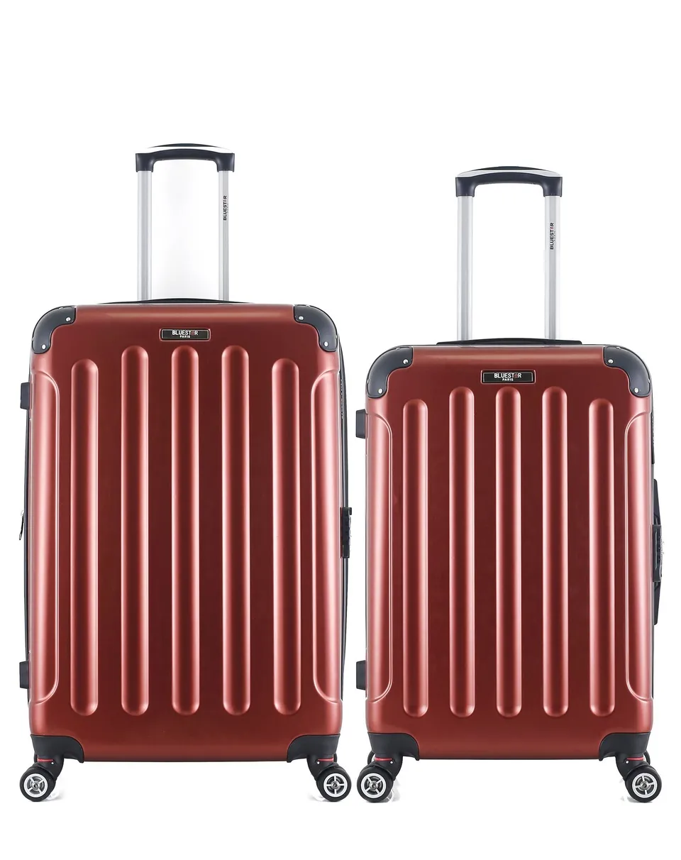 bluestar-tunis-lot-2-valises-rigides-noir-grand-format-weekend image 1