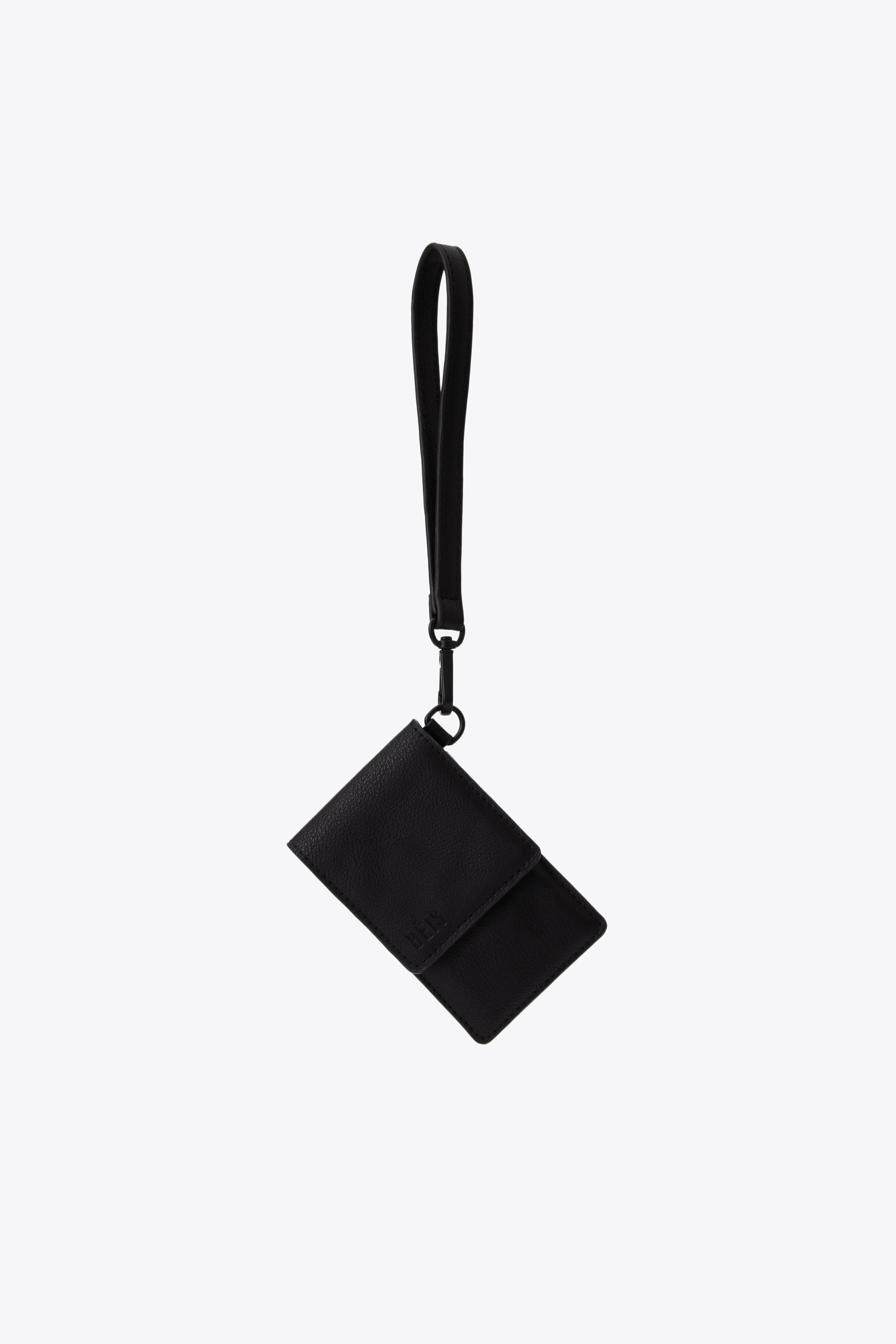 beis-the-id-wristlet-pochette-carte-noir image 1