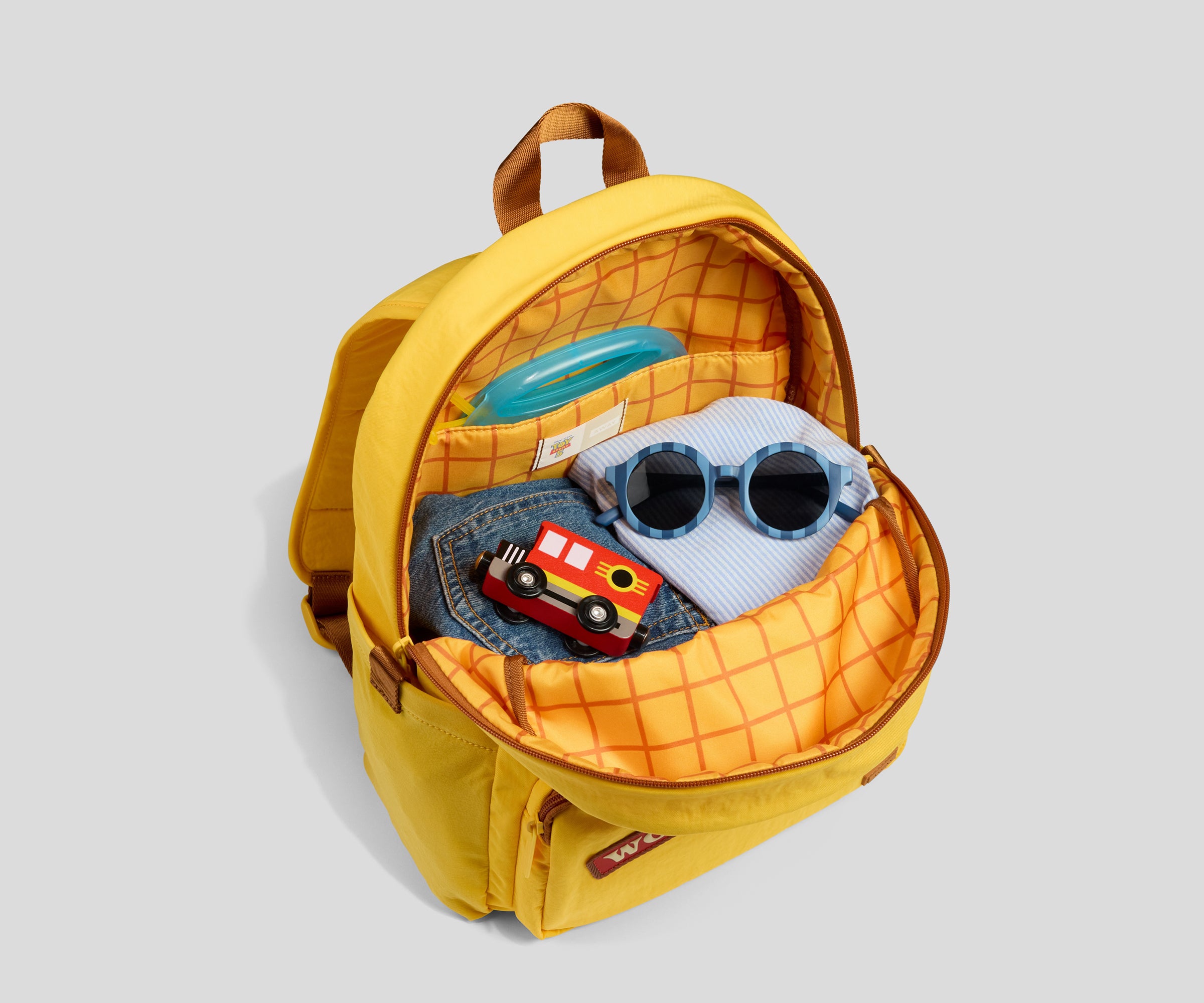 away-kids-backpack-sac-dos-enfant-woody-yellow image 2