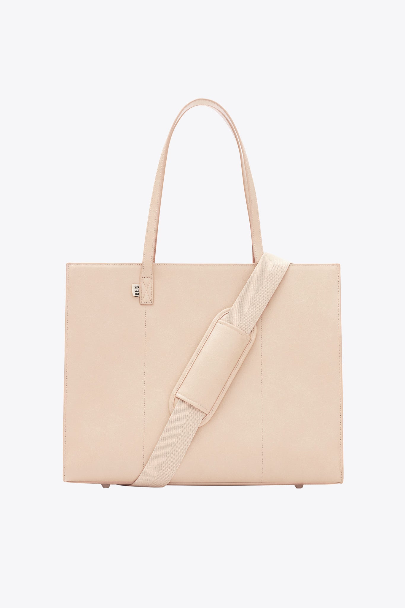 beis-large-work-tote-sac-tote-beige-ordinateur-portable image 1