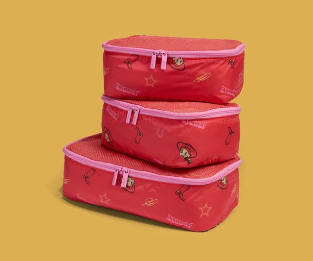 away-kids-packing-cubes-cubes-de-rangement-jessie-red-nylon image 1