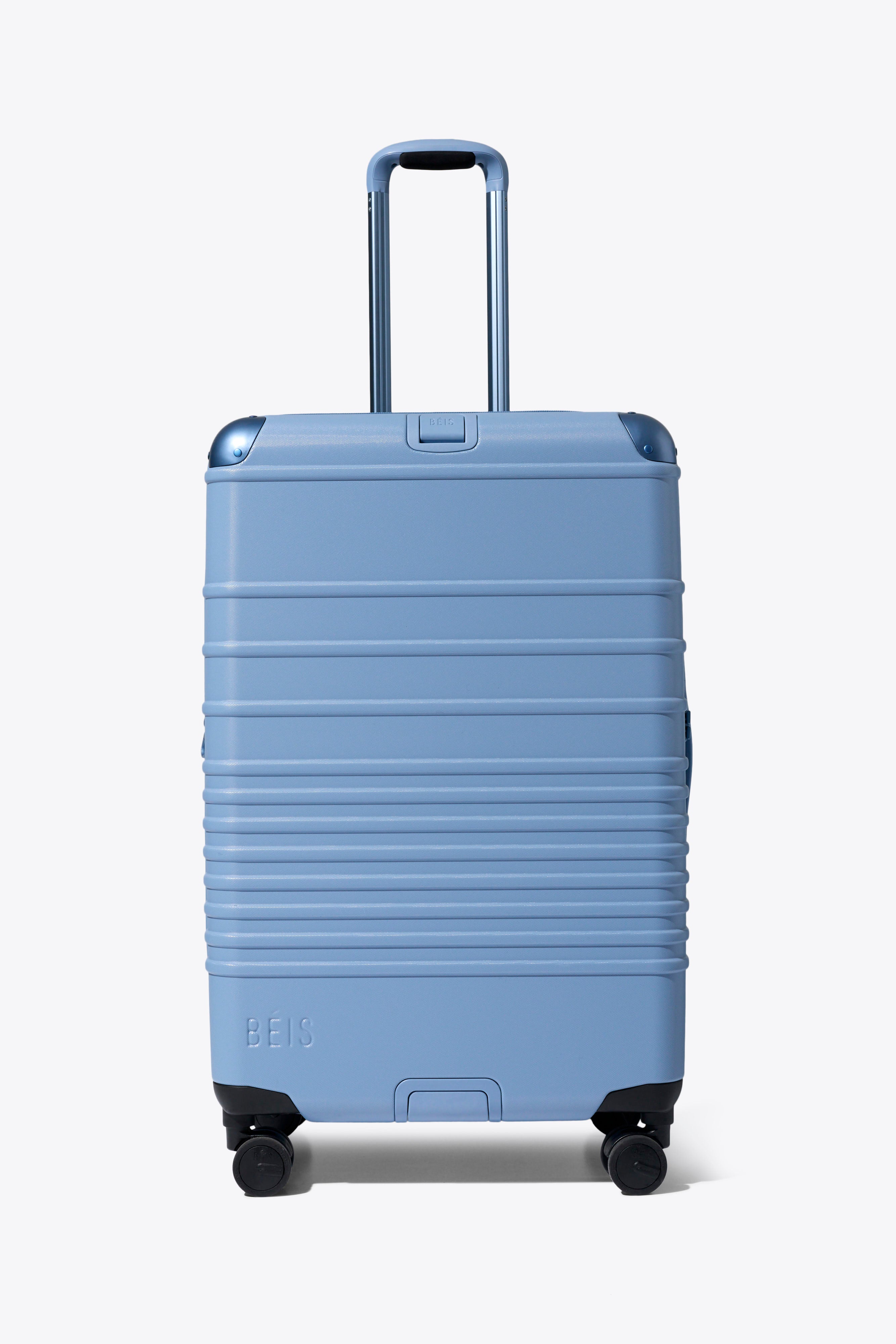 beis-hybrid-valise-soute-dusty-blue-rigide-roulettes image 1