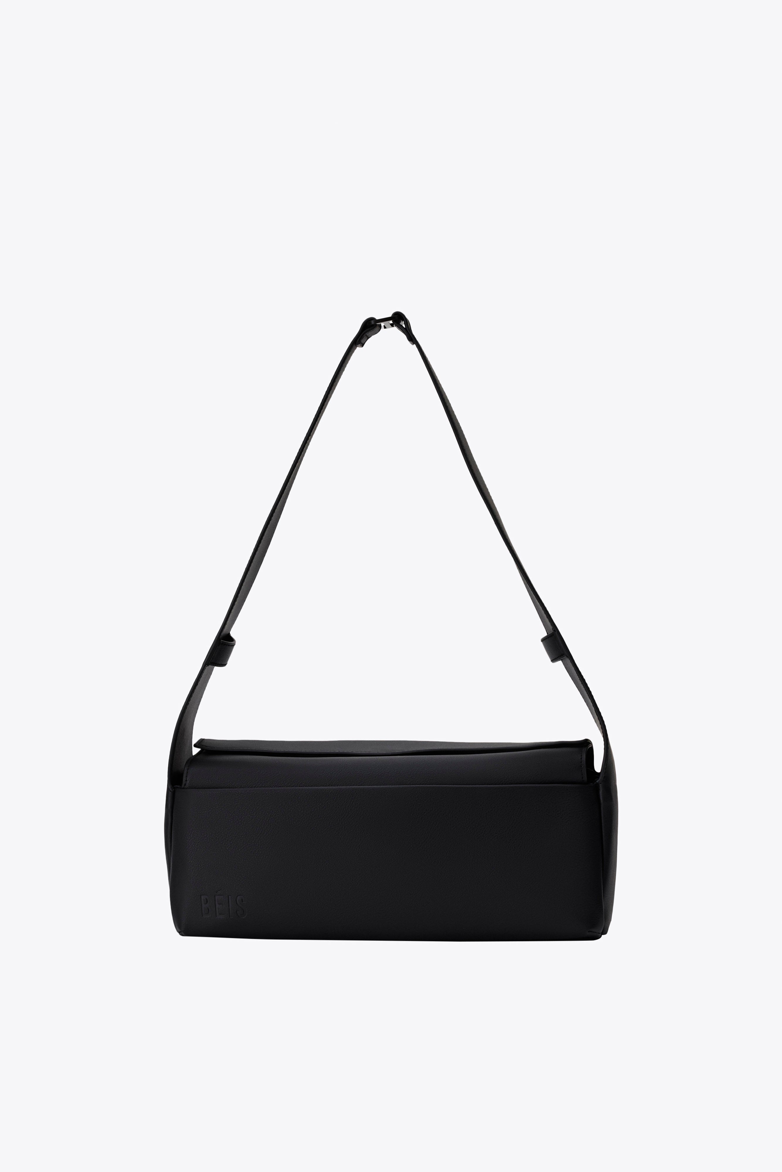 beis-convertible-caddy-sac-poussette-noir-bandouli-re image 1