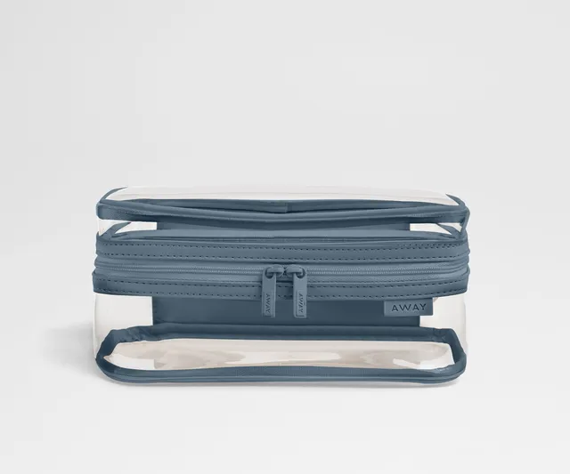 away-clear-toiletry-bag-trousse-transparente-coast-blue image 1