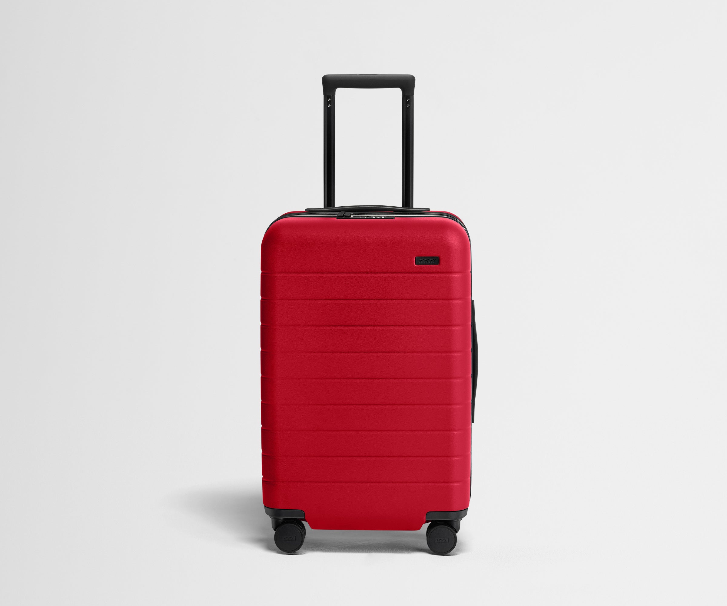 away-carry-on-flex-valise-cabine-extensible-rouge image 2