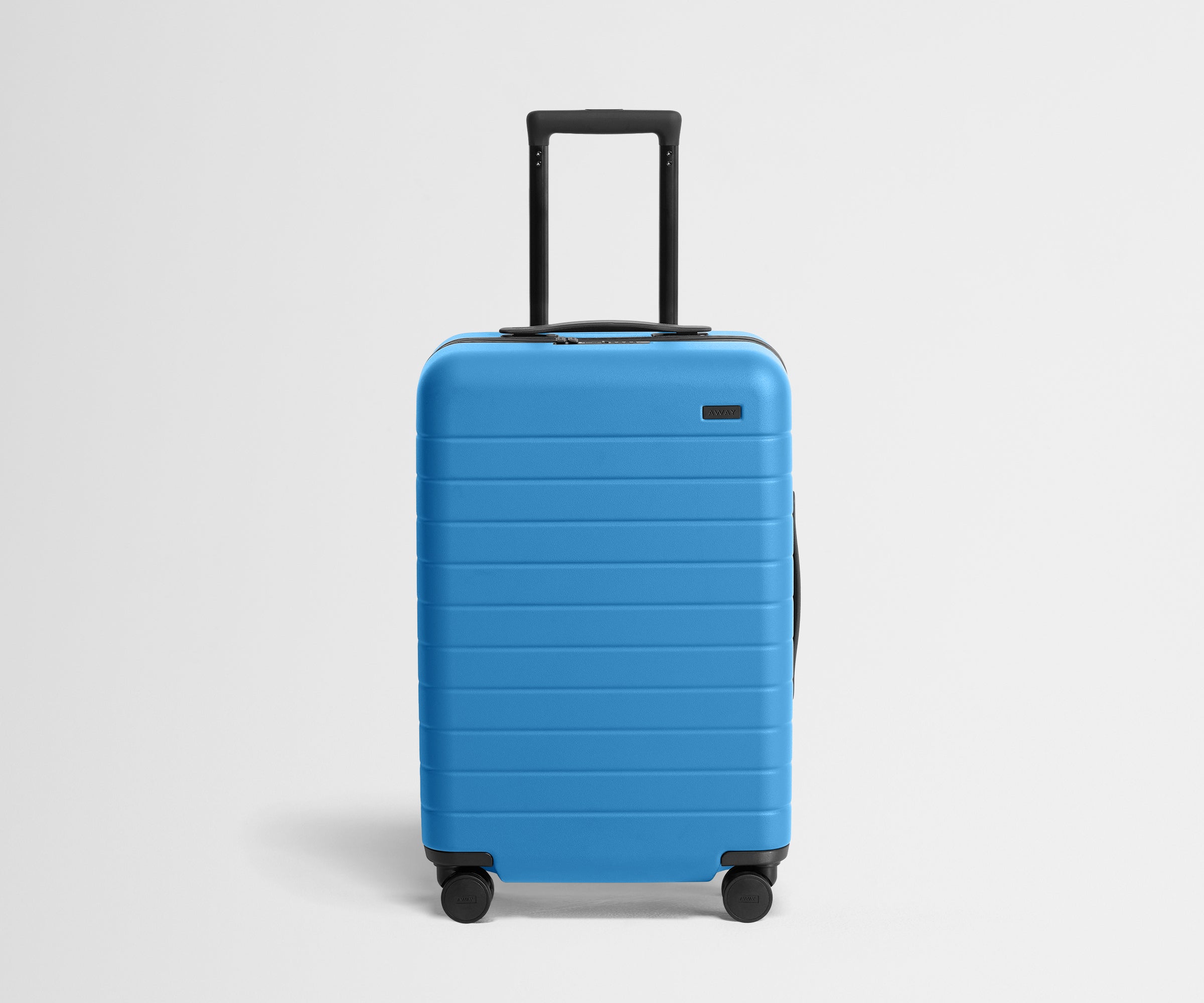 away-carry-on-bigger-valise-cabine-splash-blue-rigide image 1