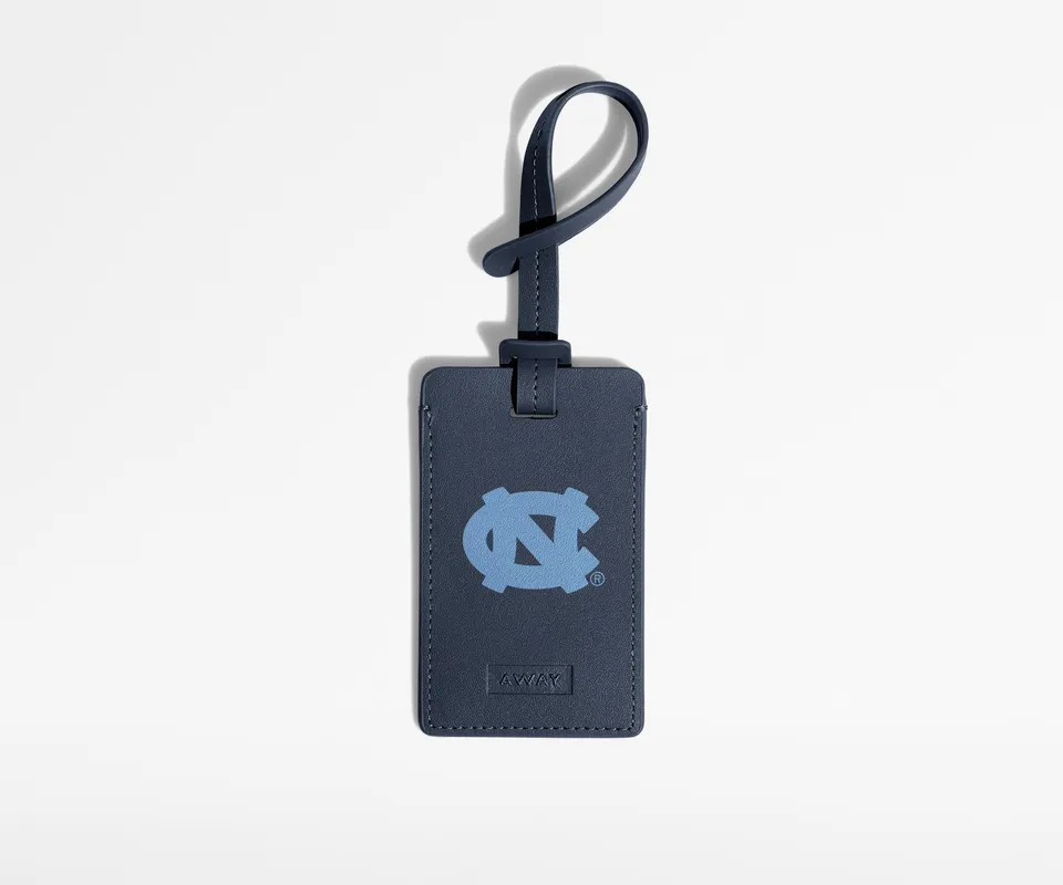 away-collegiate-tiquette-bagage-cuir-north-carolina image 1