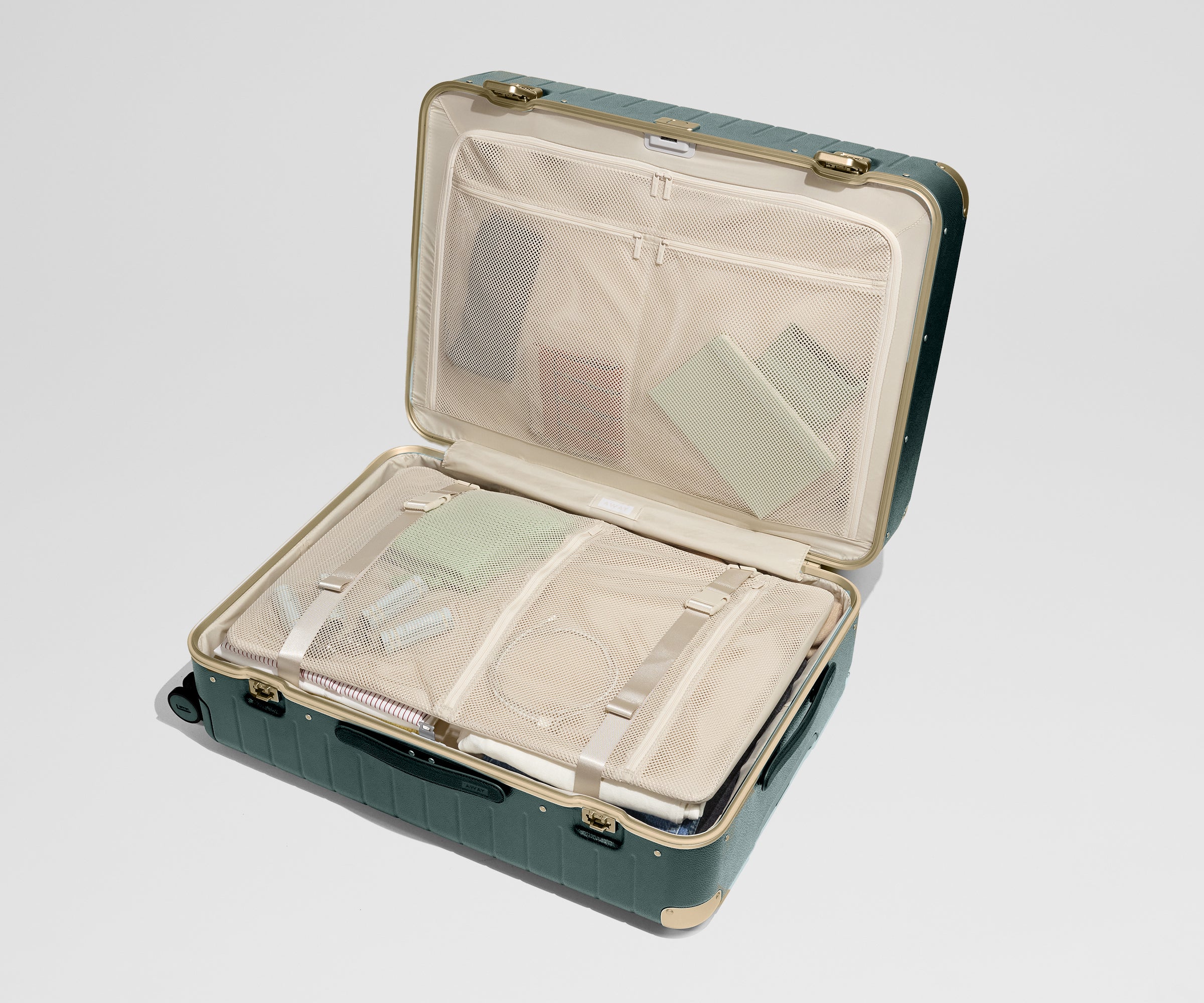 away-aluminum-edge-large-valise-soute-vert-ivy-green image 6