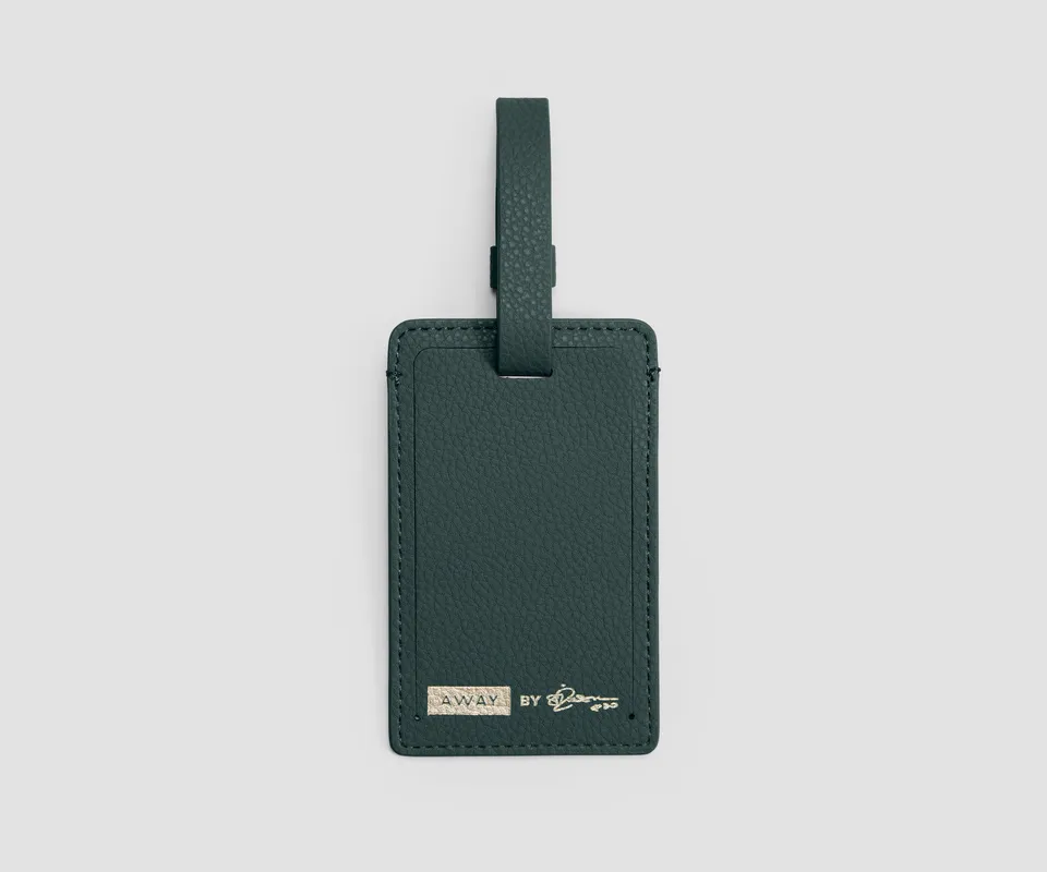 away-aluminum-edge-tag-tiquette-bagage-vert-pin-no-20 image 1