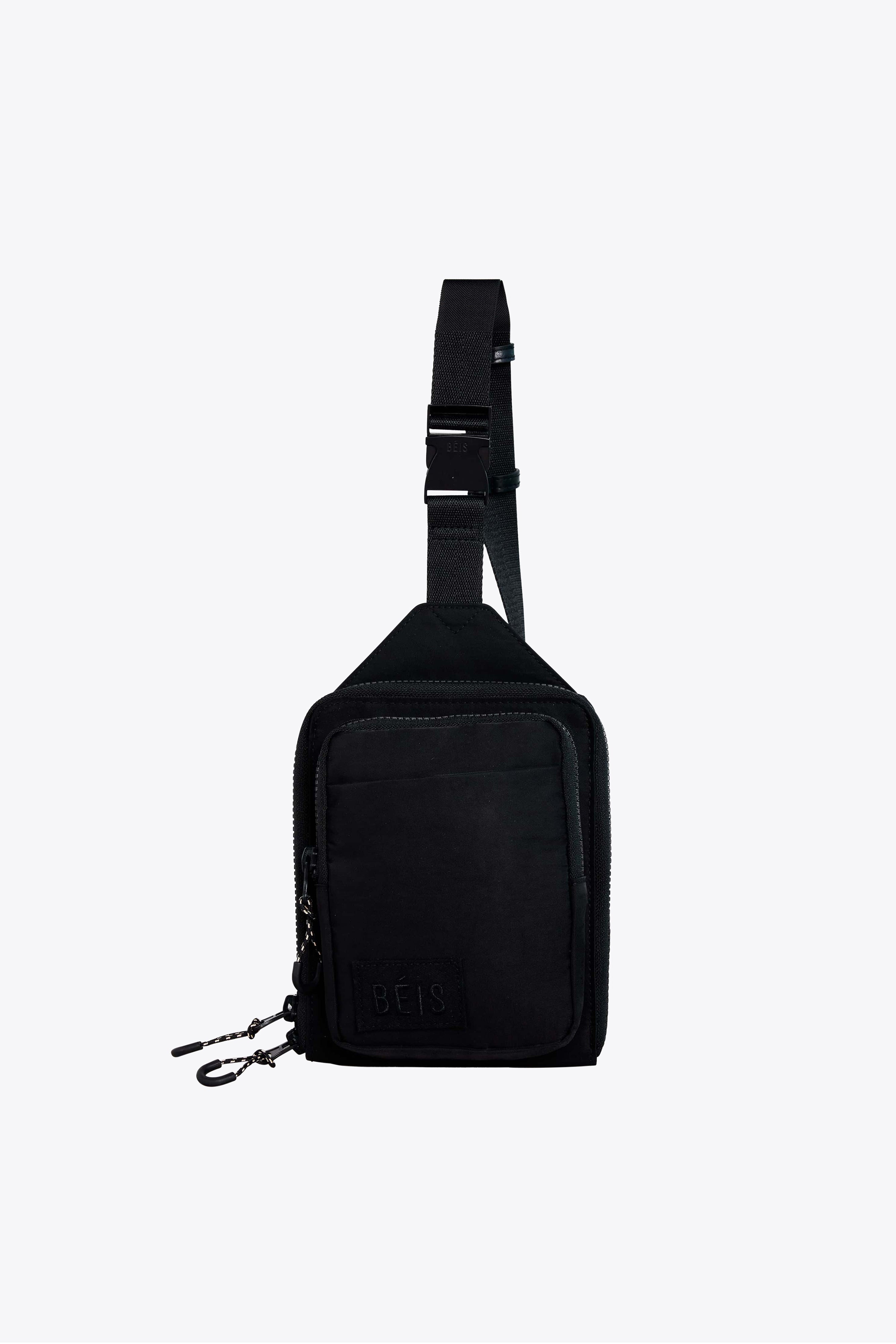 beis-sport-sling-sac-bandouli-re-noir-personnalisable-sport image 1