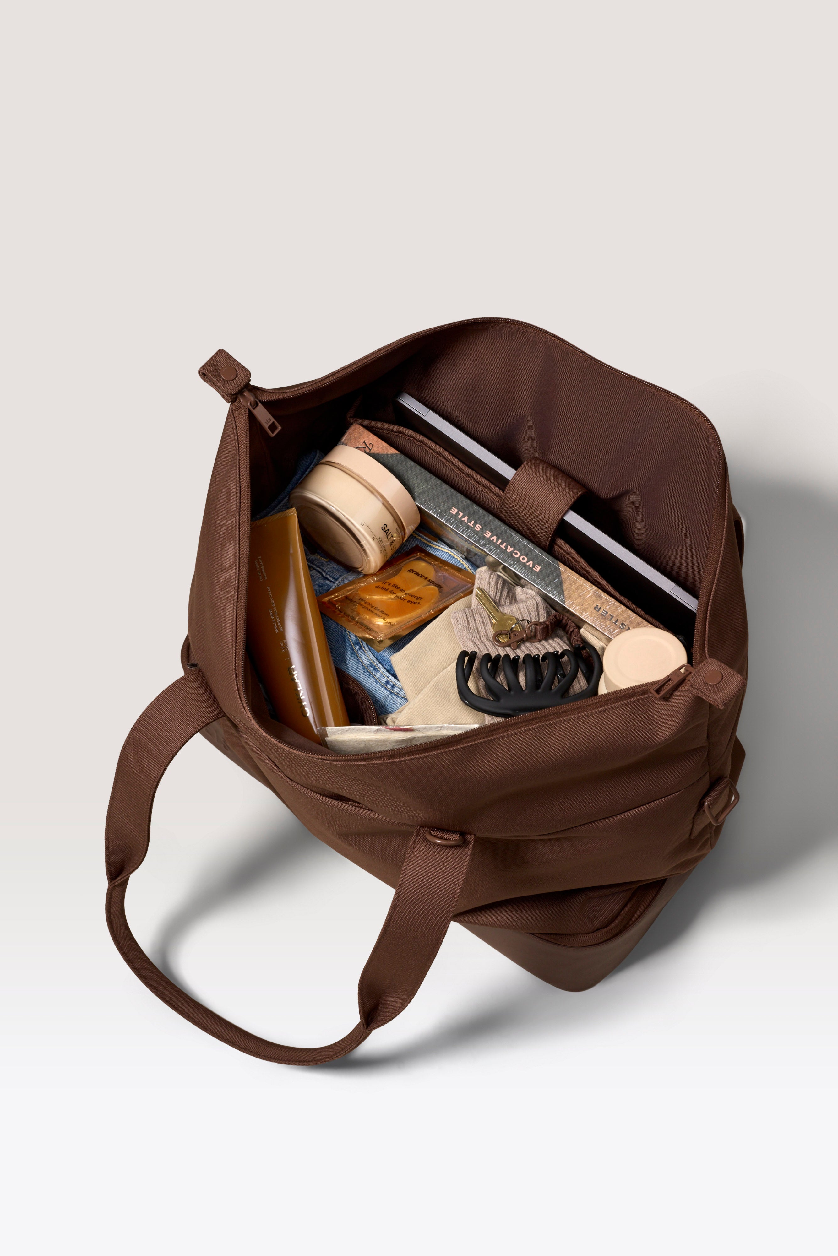 beis-weekender-sac-voyage-maple-marron-toile-chaussures image 3
