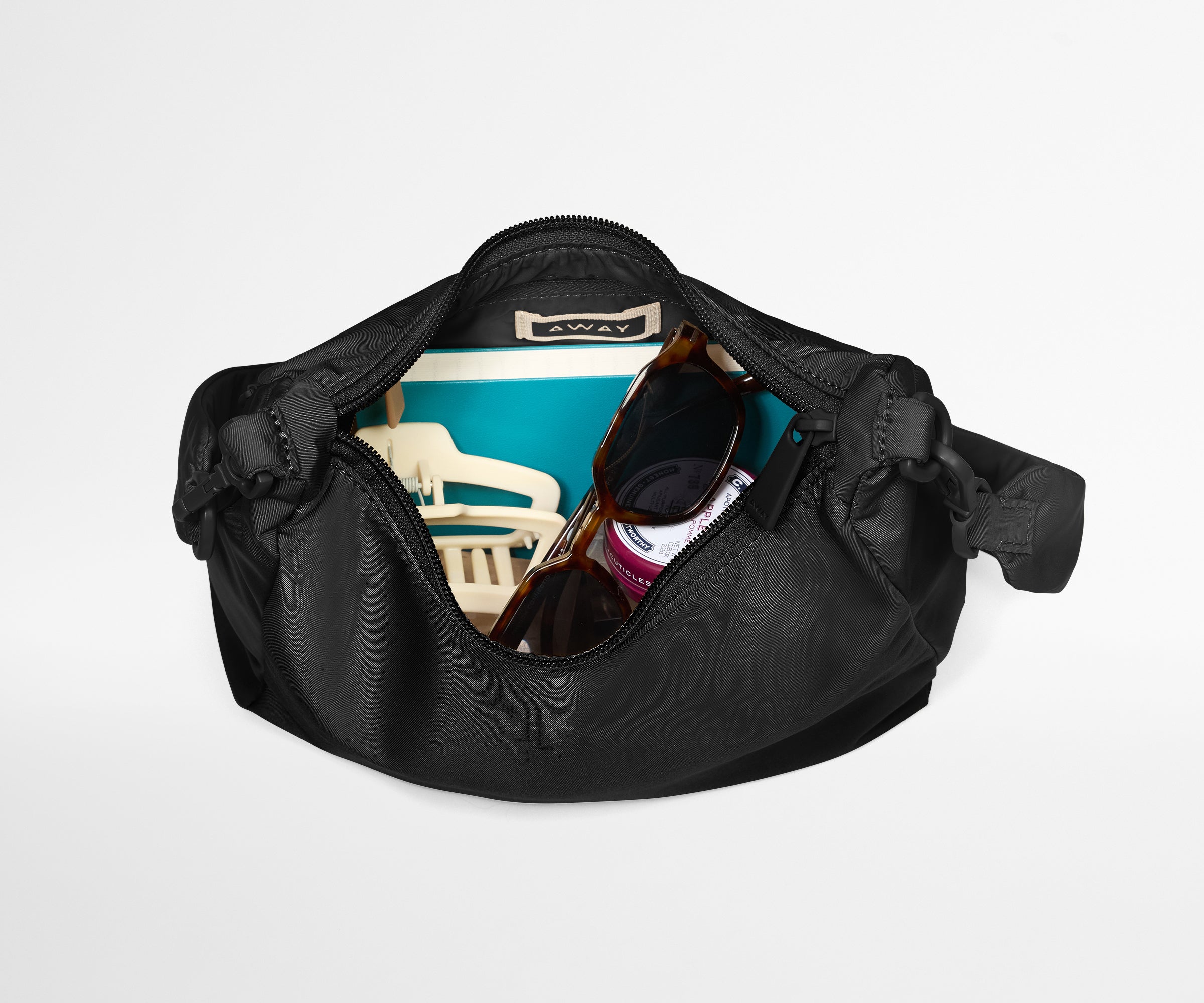 away-featherlight-duo-crossbody-sac-bandouli-re-jet-black image 3