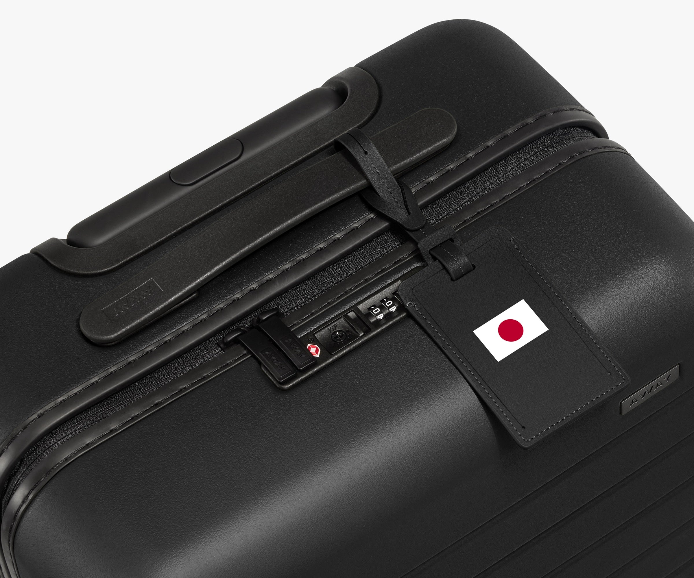 away-match-day-tiquette-bagage-japon-drapeau-cuir image 3