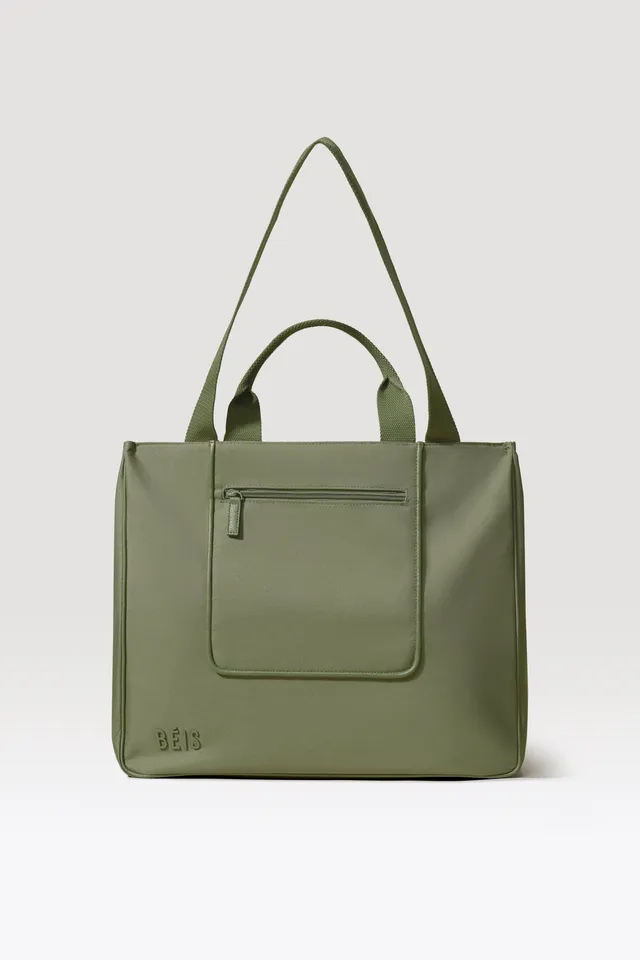 beis-east-to-west-olive-tote-bag-cabas-olive image 1