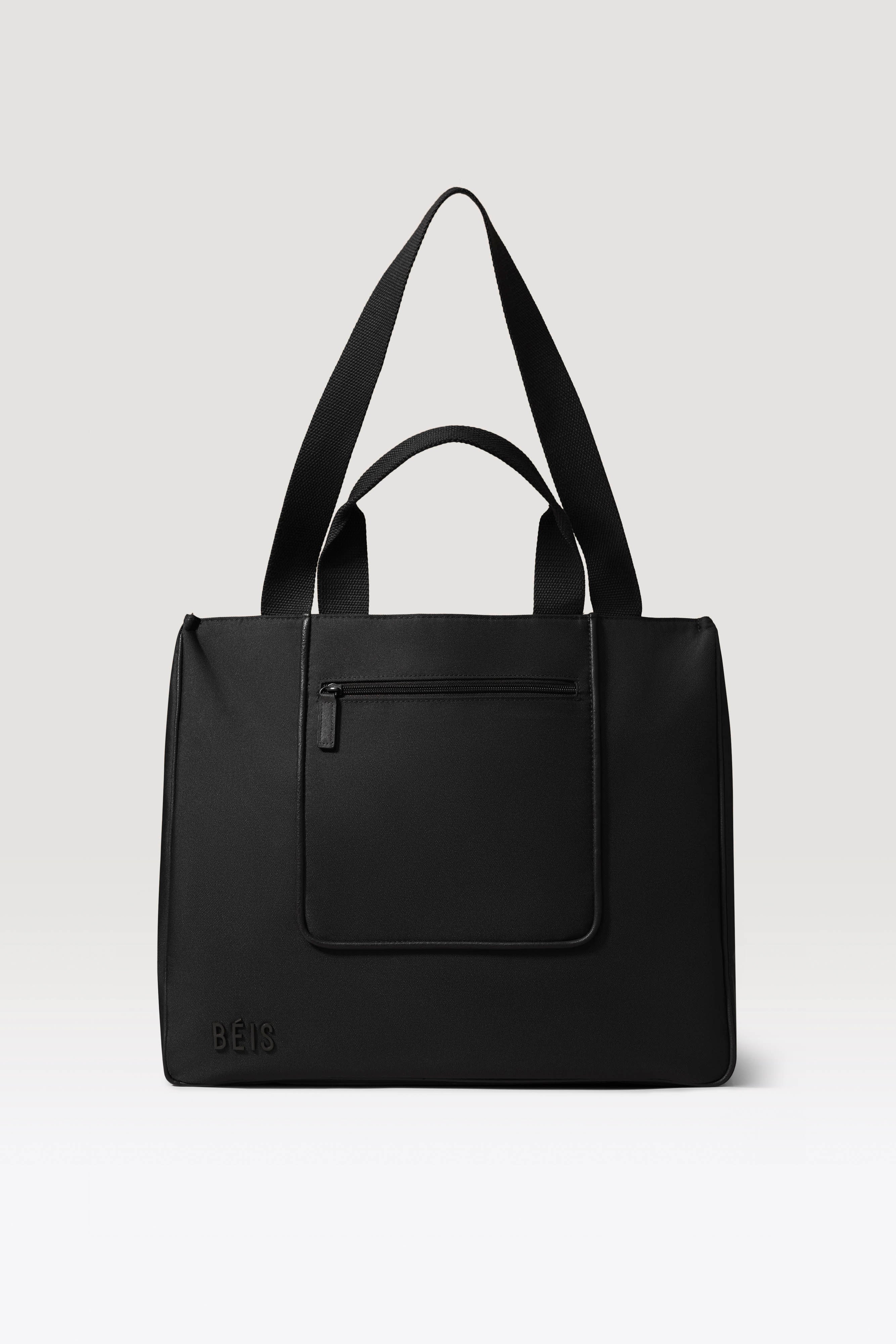 beis-east-to-west-sac-tote-bag-noir-recycl image 1