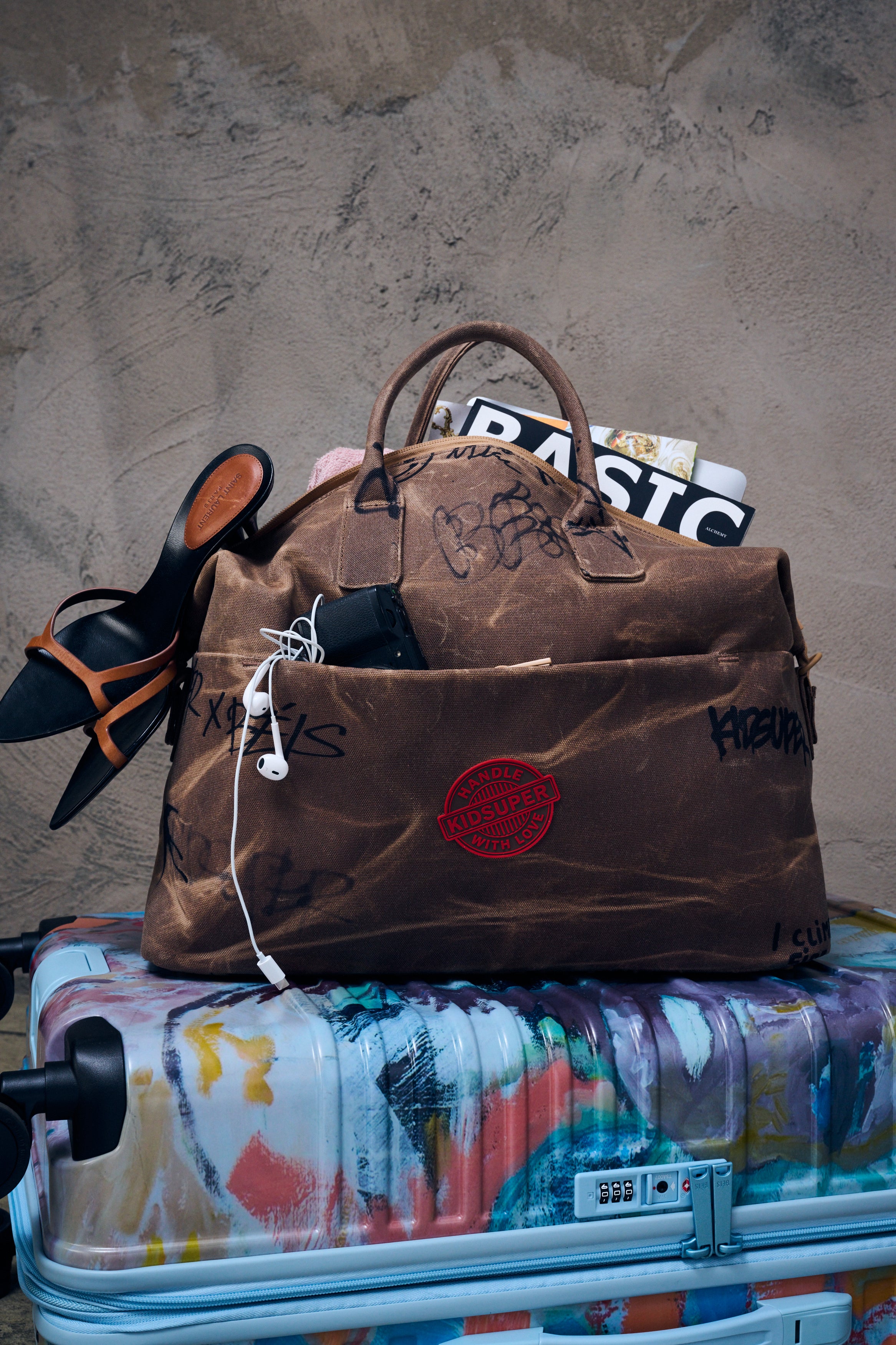 beis-x-kidsuper-carryall-duffle-sac-cargo image 3