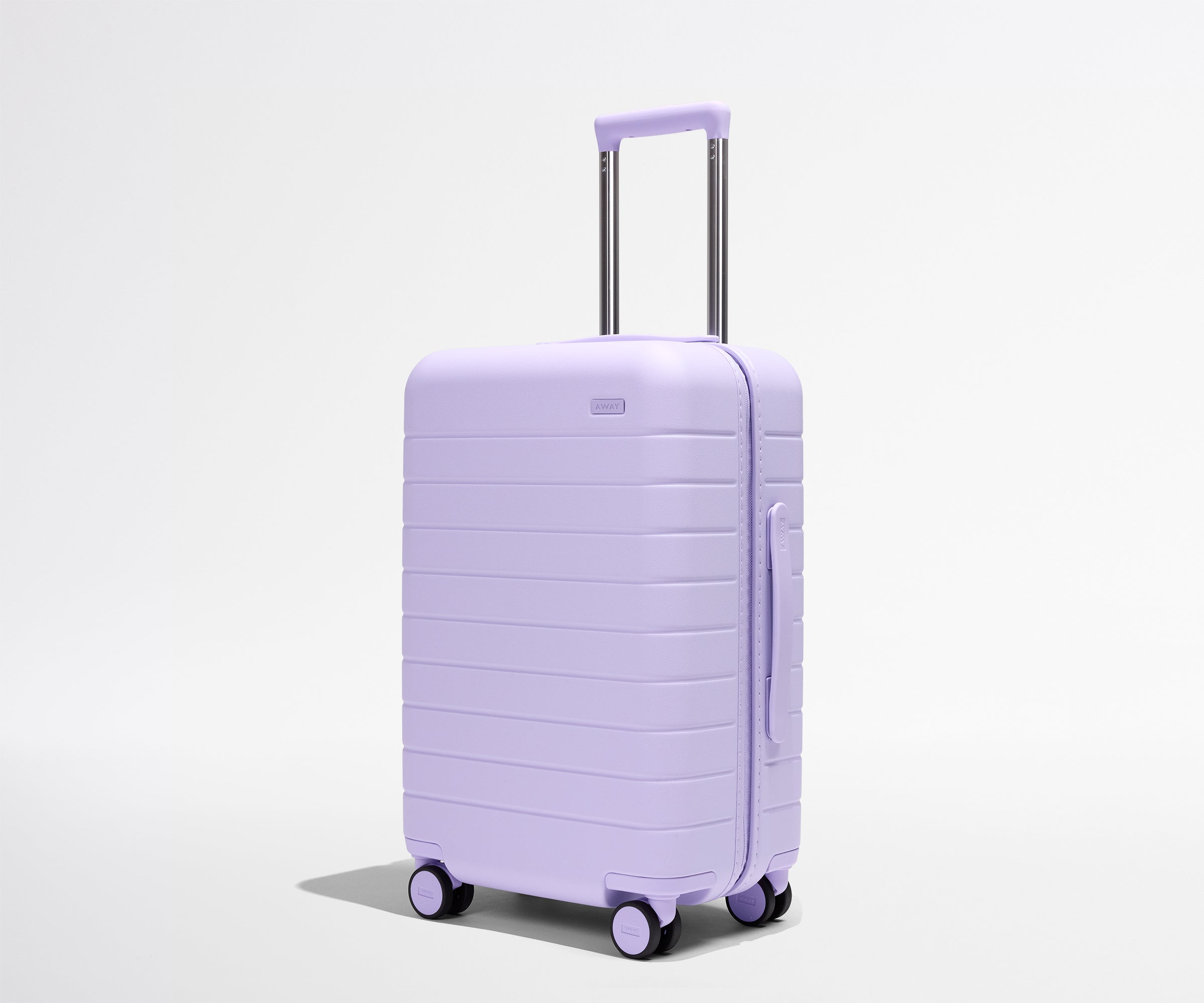 away-carry-on-valise-cabine-violet-lavande-rigide image 2