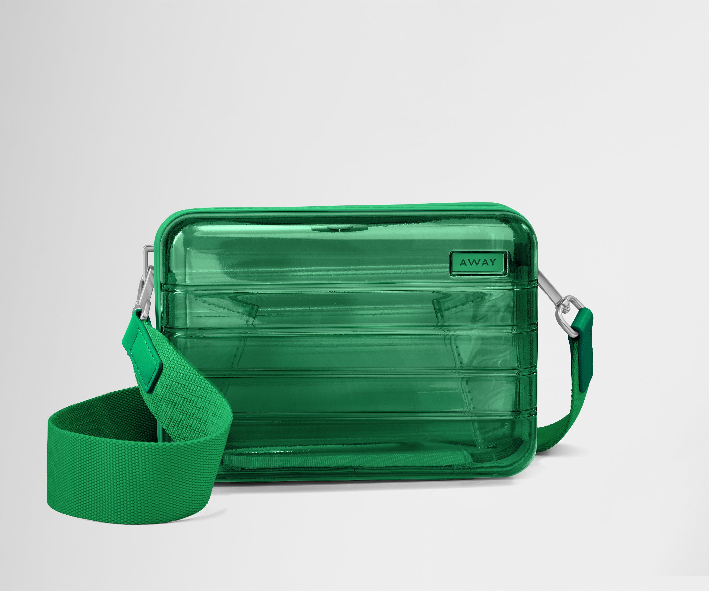 away-the-mini-crossbody-sac-bandouli-re-vert-translucide image 1