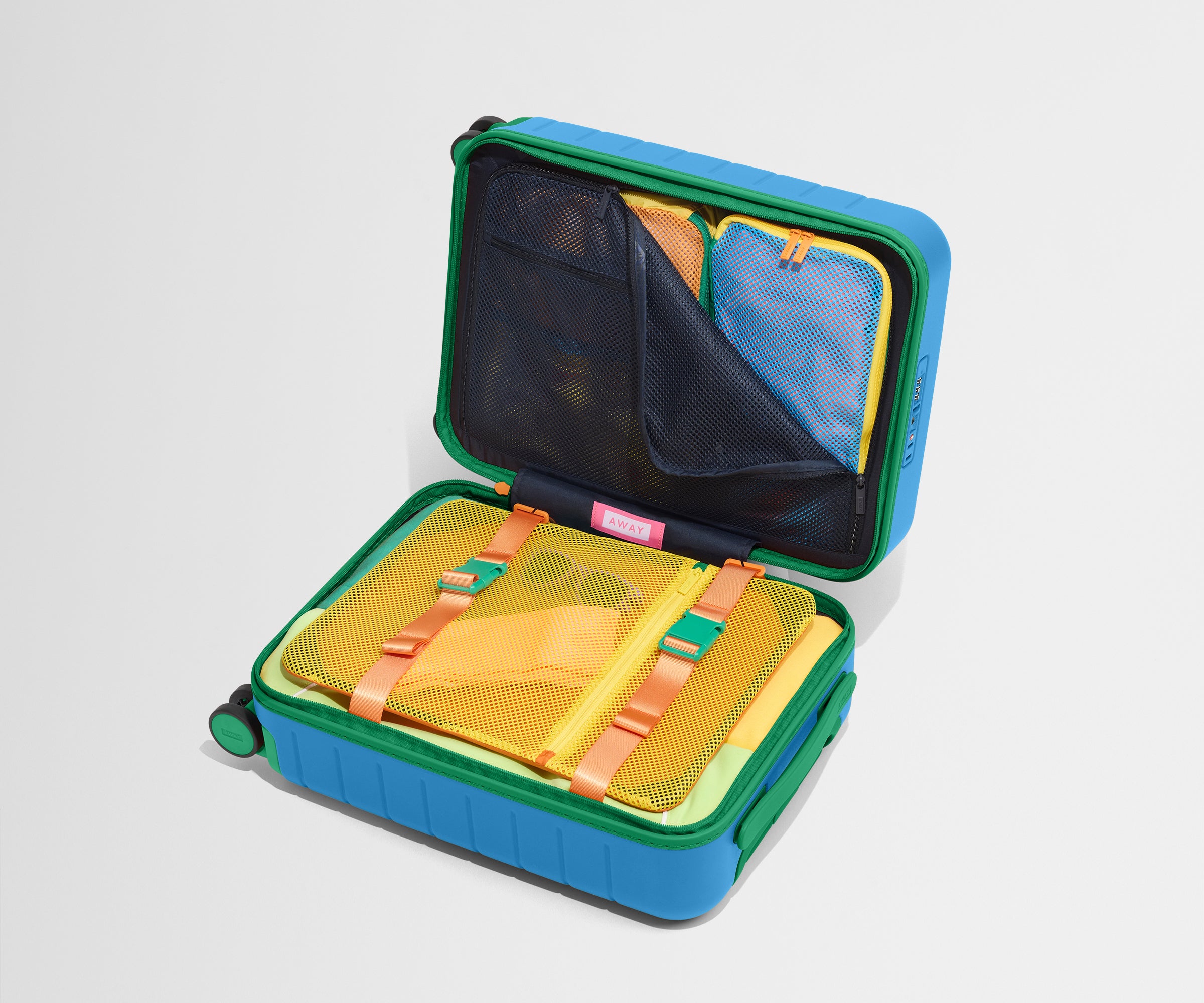 away-kids-carry-on-valise-enfant-bleu-splash-cabine image 4