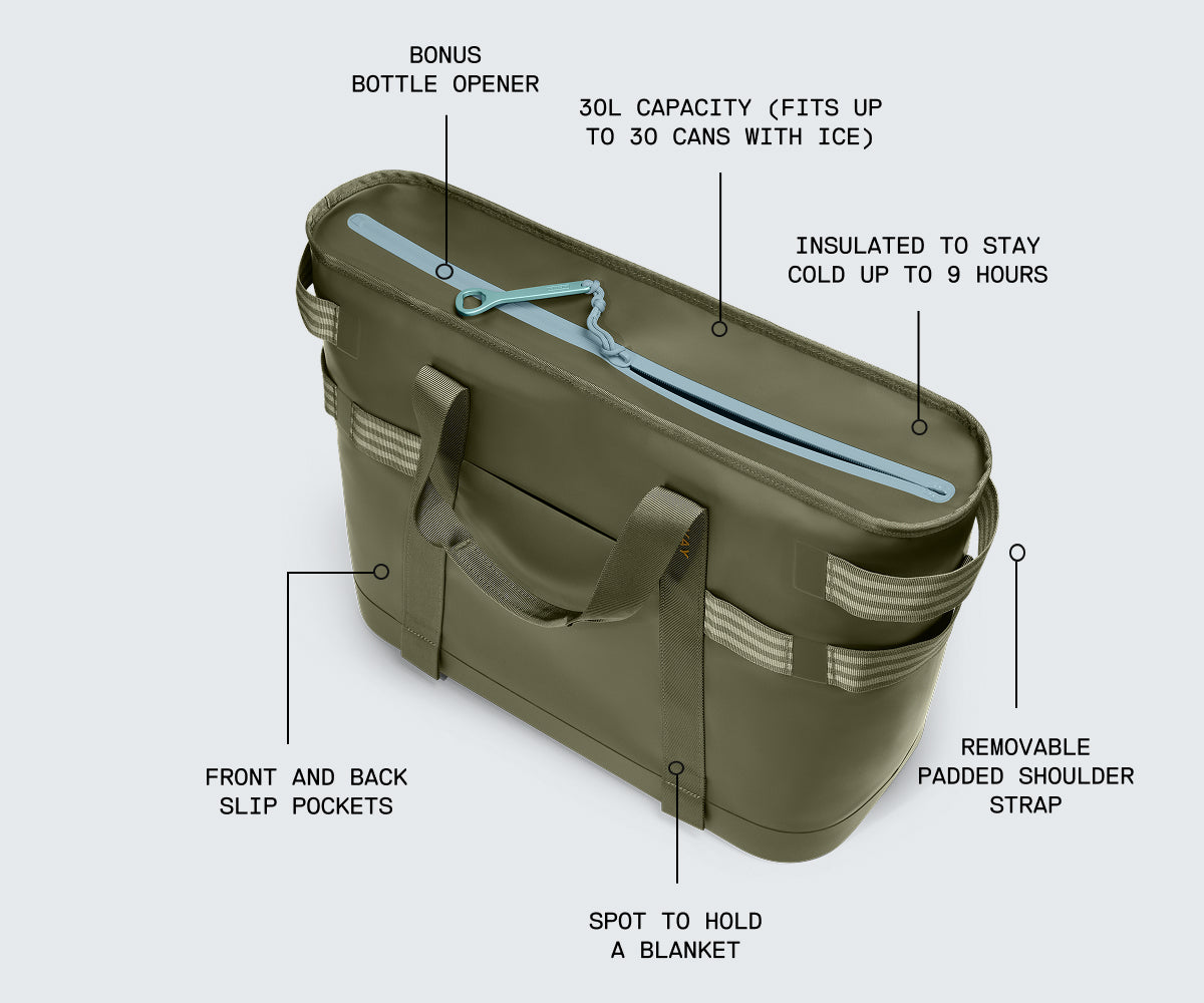away-cooler-tote-sac-isotherme-jet-black-9h image 2