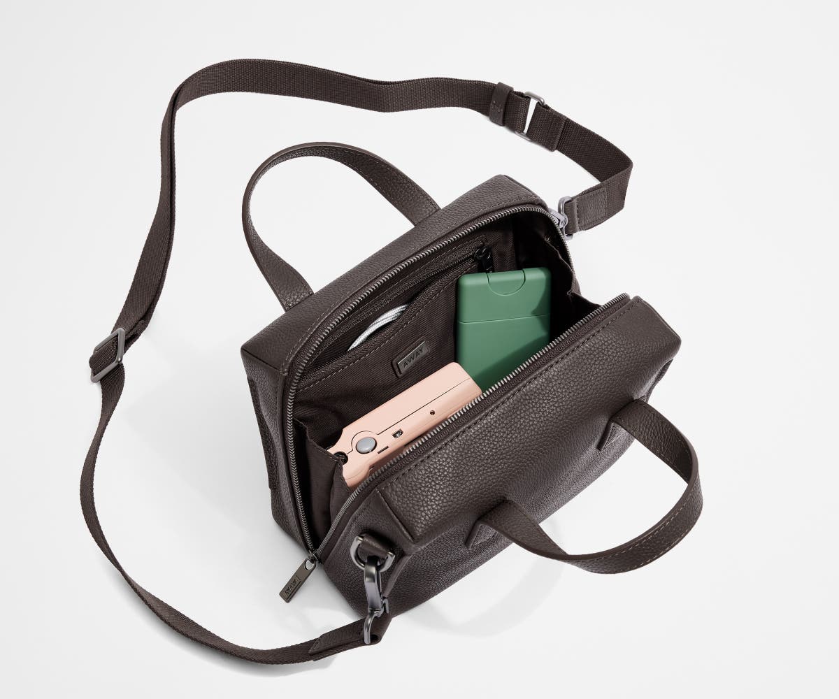 away-mini-everywhere-bag-sac-bandouli-re-marron-espresso image 3
