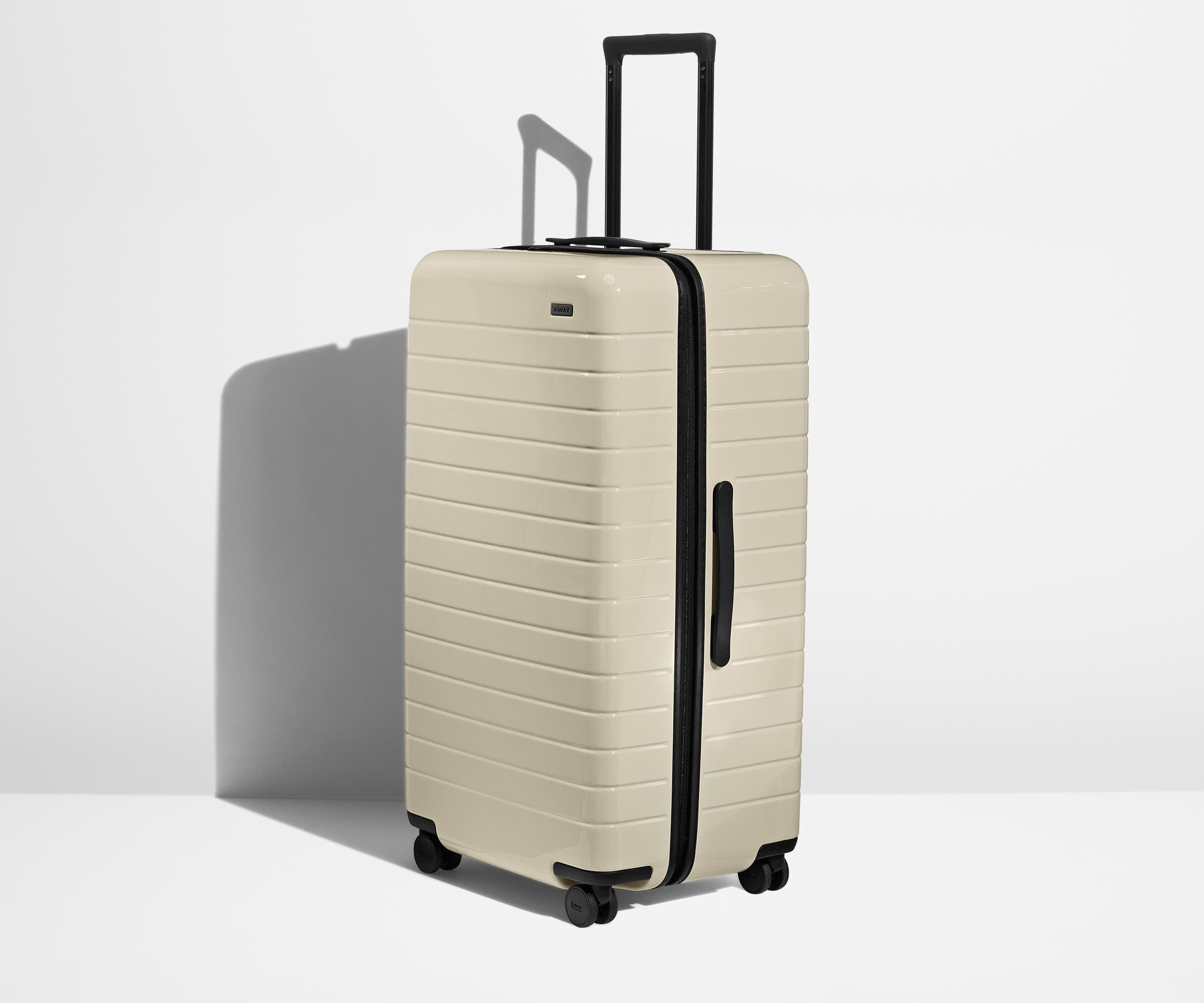 away-trunk-valise-soute-blanche-salt-white-gloss image 2
