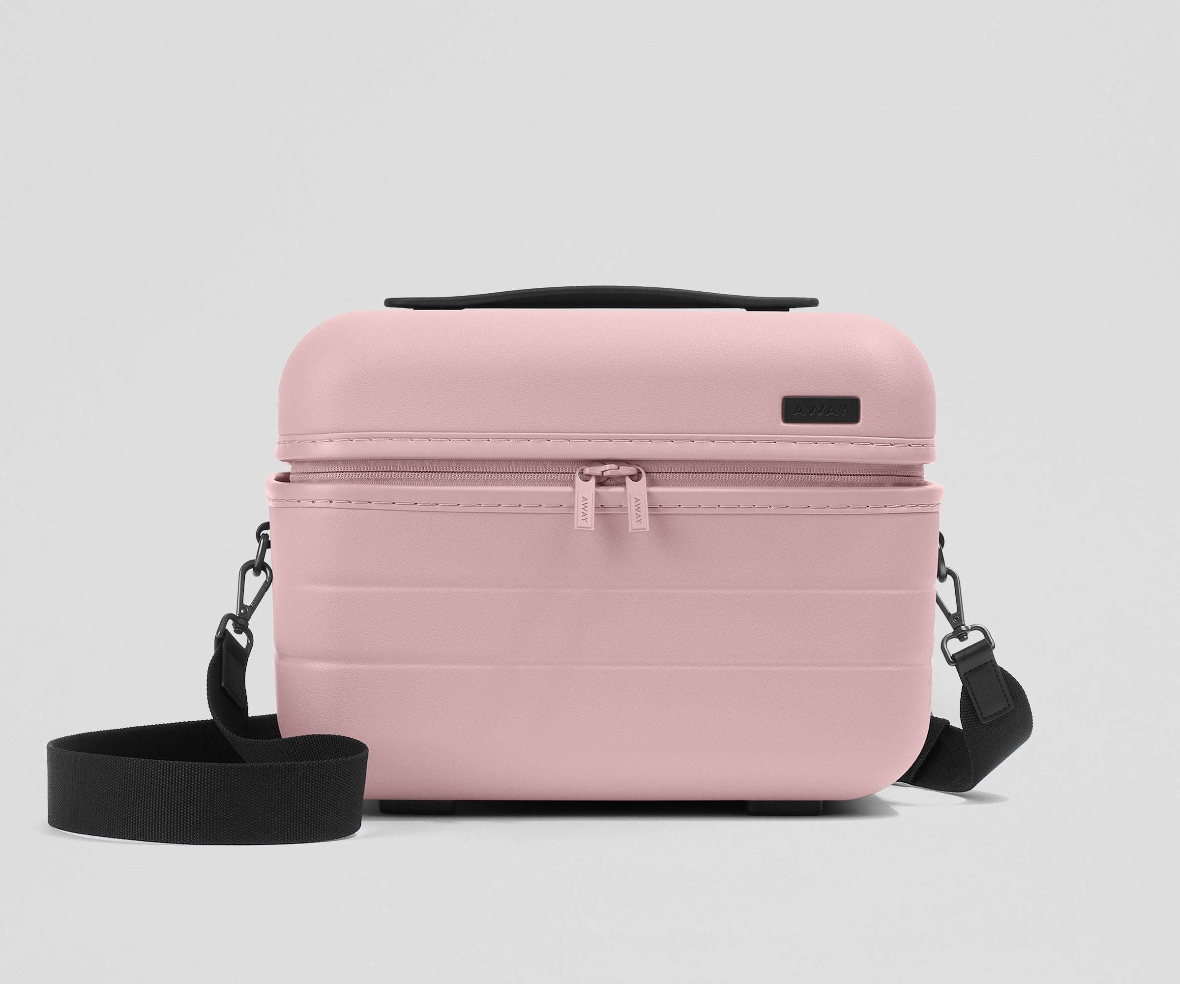away-train-case-vanity-rigide-rose-blush-coque-dure image 1