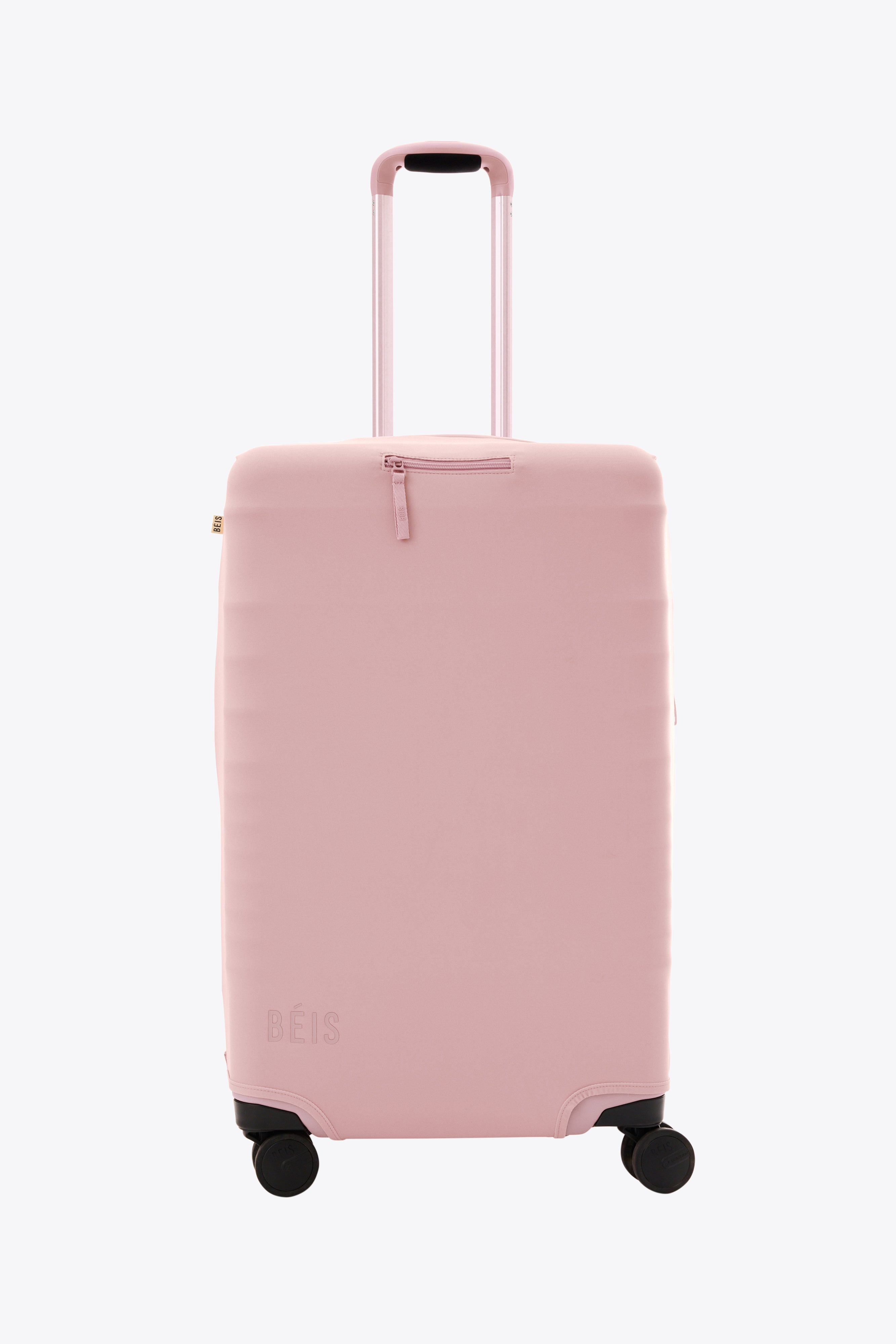 beis-accessories-medium-check-in-housse-de-valise-rose-atlas image 1