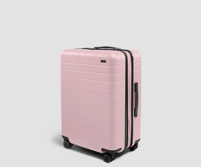 away-medium-flex-3-valise-soute-rose-extensible image 1