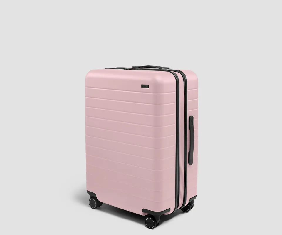 away-medium-flex-3-valise-soute-rose-extensible image 1