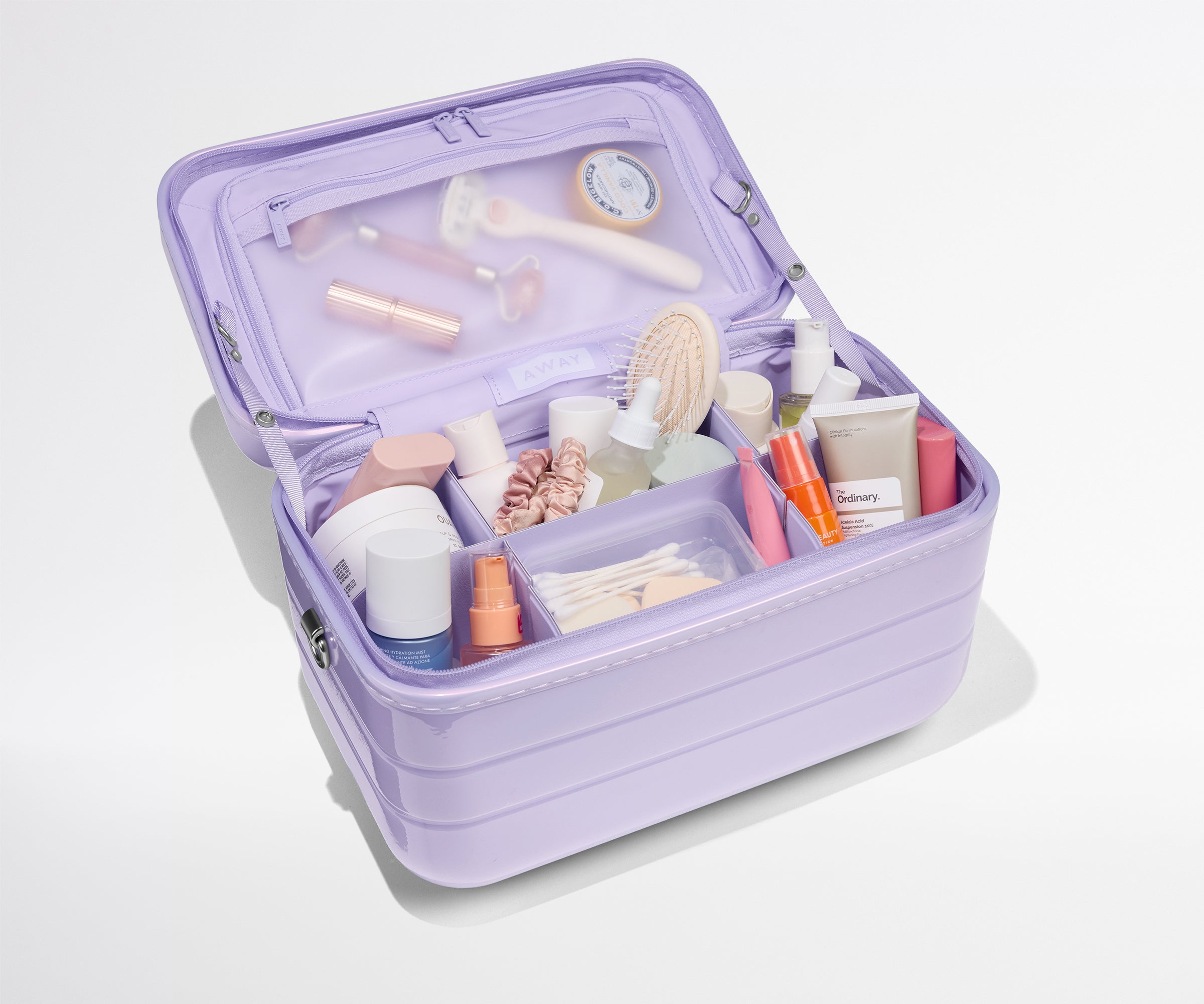 away-train-case-trousse-de-toilette-violet-lavender-haze image 2