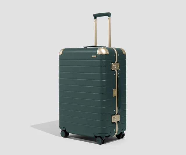 away-aluminum-edge-medium-valise-soute-vert-aluminium image 1