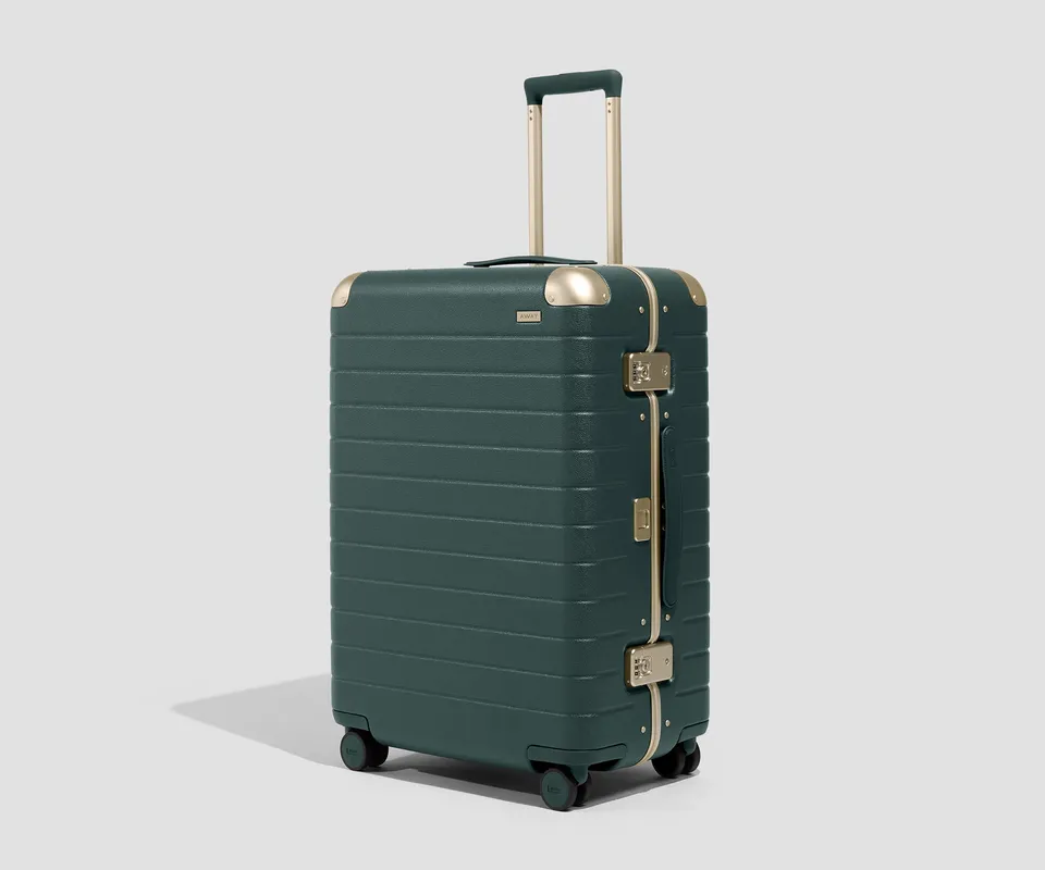 away-aluminum-edge-medium-valise-soute-vert-aluminium image 1