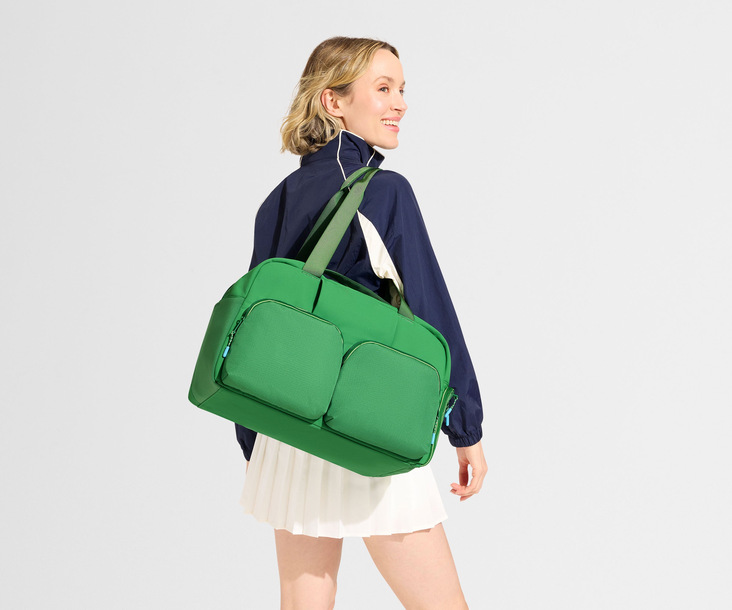 away-gym-bag-sac-de-sport-raquette-clubhouse-green image 4