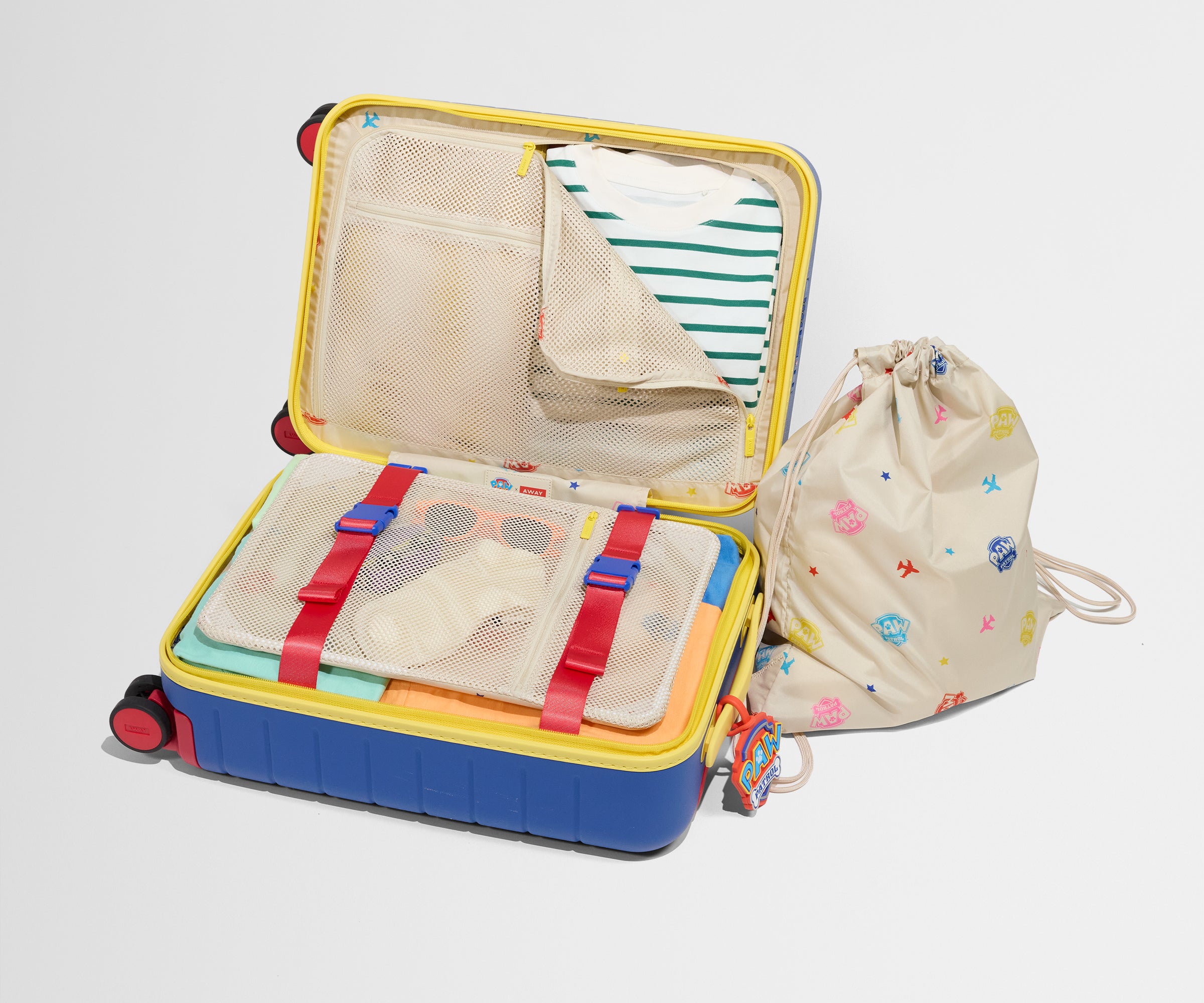 away-kids-carry-on-valise-enfant-chase-bleu-pat-patrouille image 5