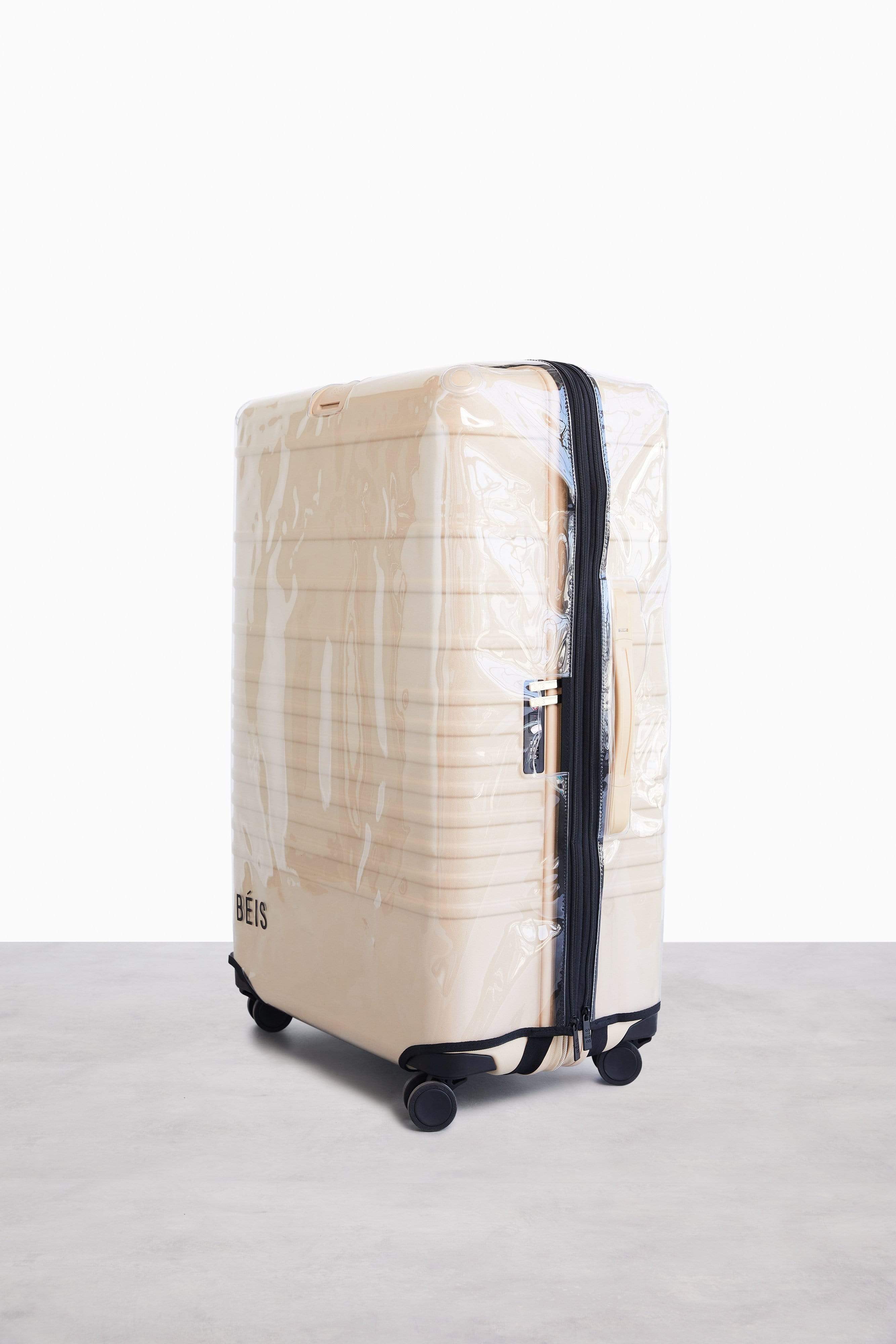 beis-large-check-in-housse-valise-soute-protection image 3
