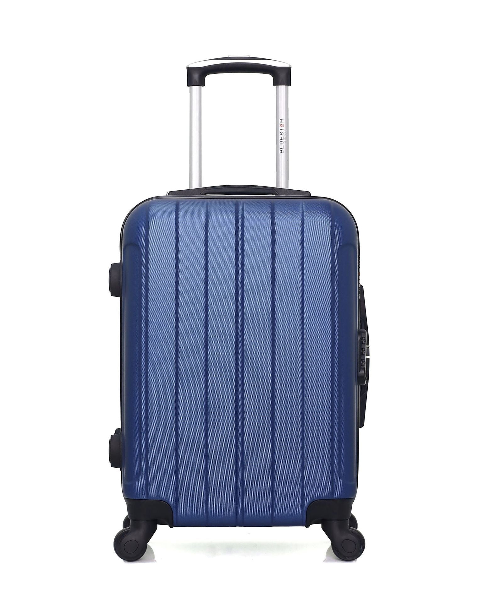 bluestar-napoli-valise-cabine-55cm-abs-rose-dor-4-roues image 1
