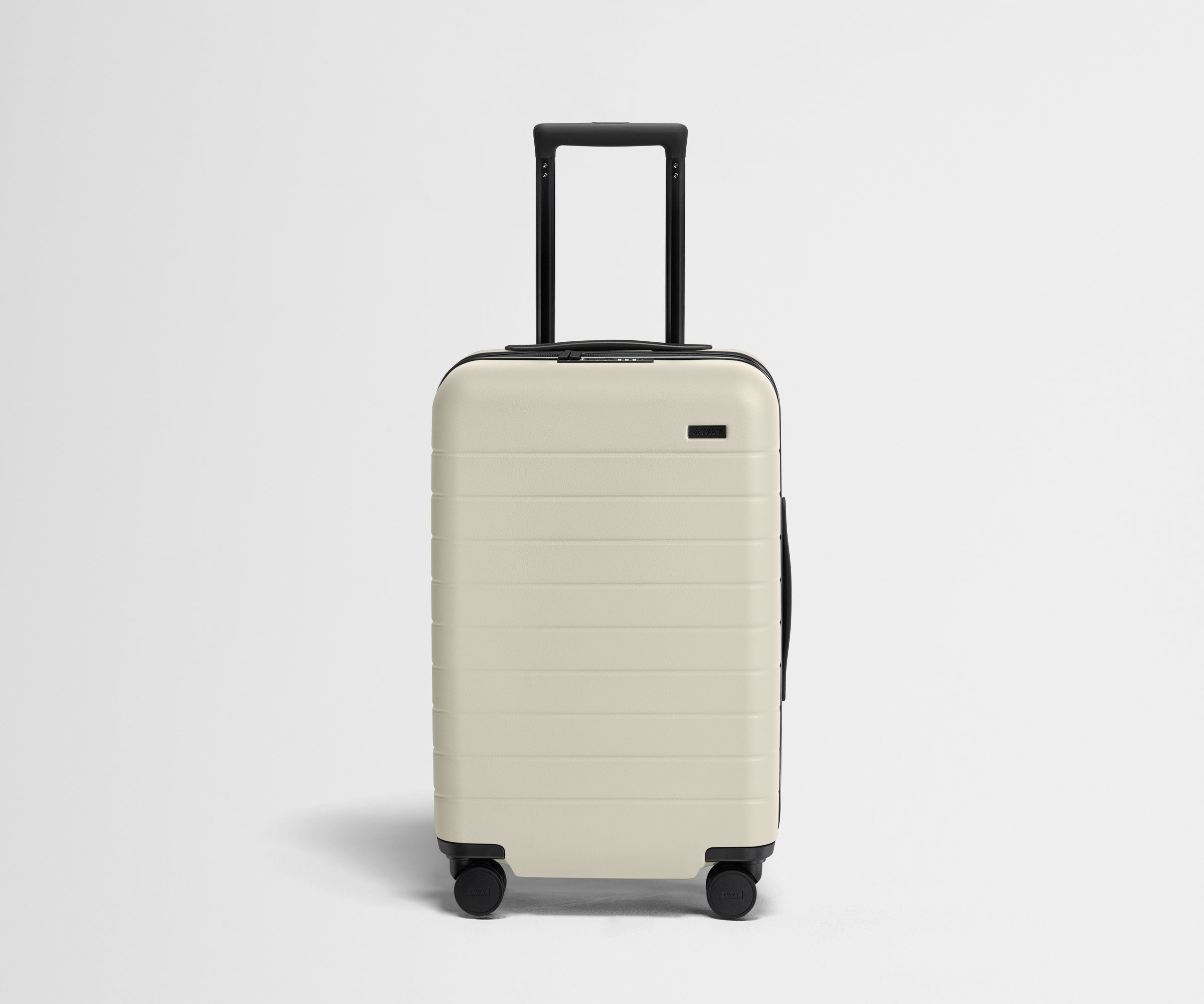 away-carry-on-flex-valise-cabine-rigide-blanche-extensible image 2