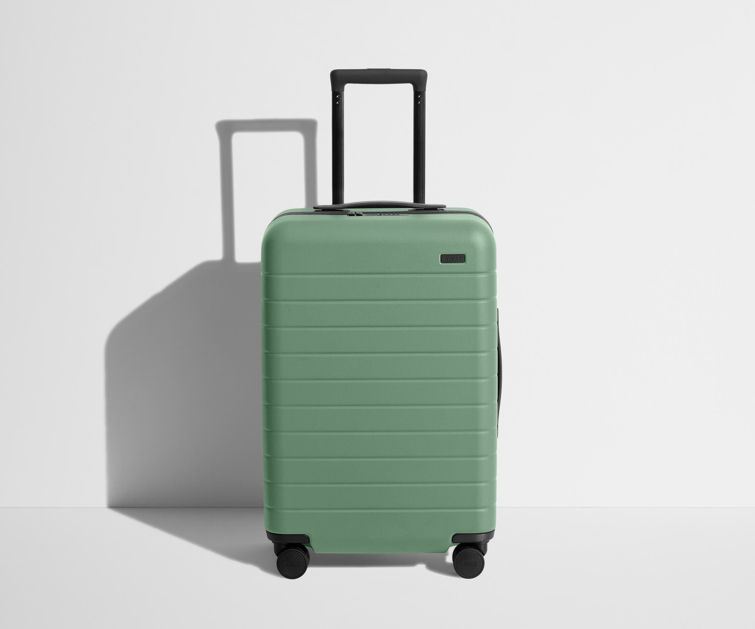 away-bigger-carry-on-valise-cabine-vert-d-eau-coque-rigide image 1