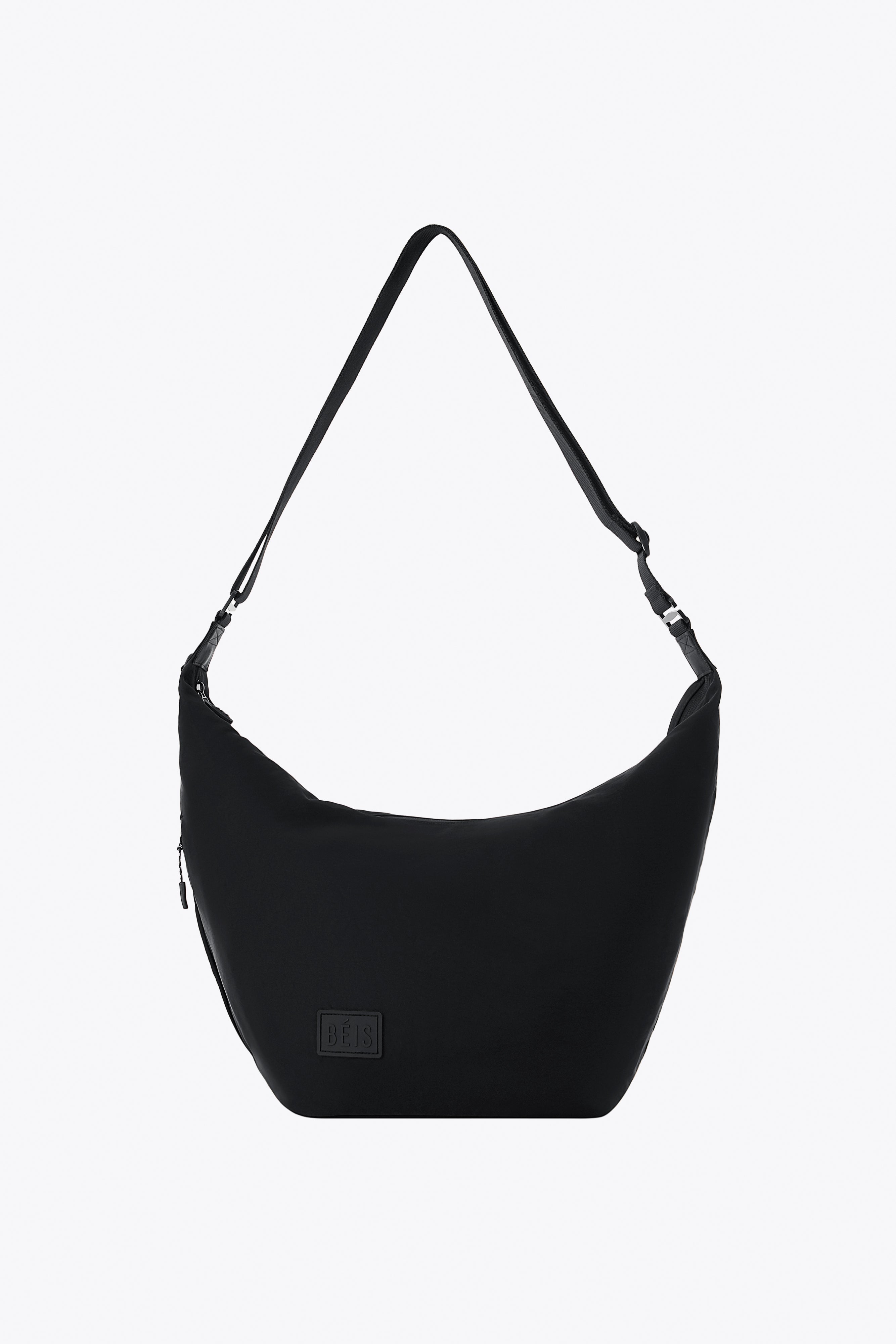 beis-crescent-catchall-sac-bandouli-re-noir-sport image 1